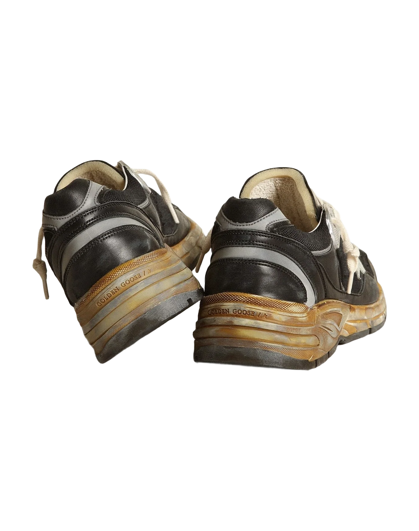Men | Dad Star Mesh & Nappa with Colored Star | Black x Silver x Ice (V1) - Image 9
