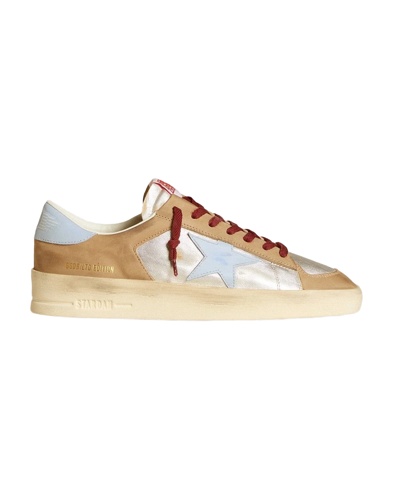 Men | Stardan Ltd with Leather Star & Nubuck Inserts | Silver x Grey x Light Blue (V1) - Image 5