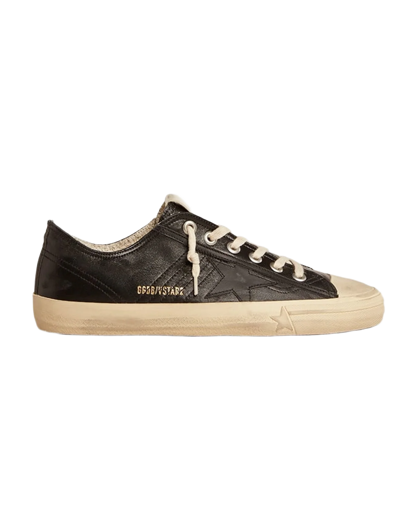 Men | V Star Nappa Leather with A Leather Star | Black (V1) - Image 5