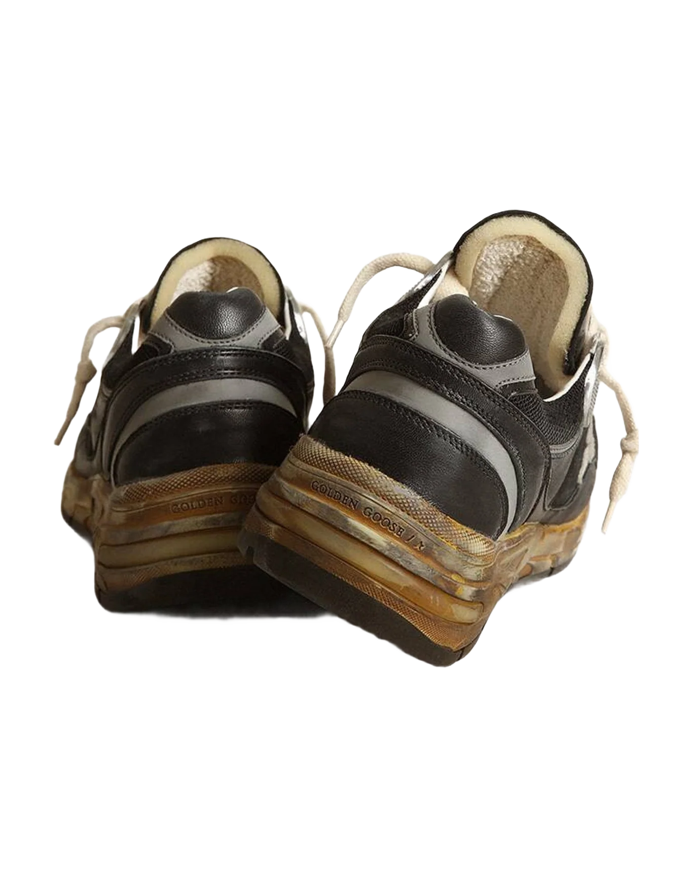 Women | Dad Star Mesh & Nappa with Colored Star | Black x Silver x Ice (V2) - Image 3