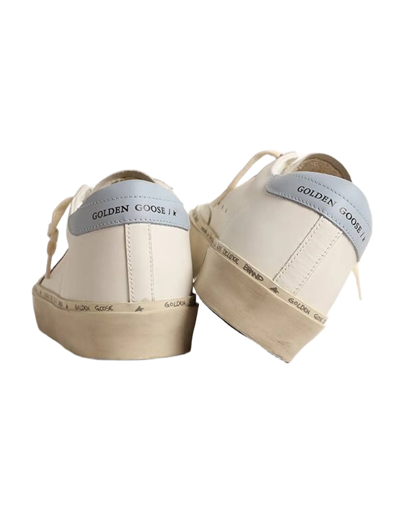 Women | Hi Star with Metallic Leather Star & Heel Tab | White x Silver x Powder Blue (V2) - Image 6