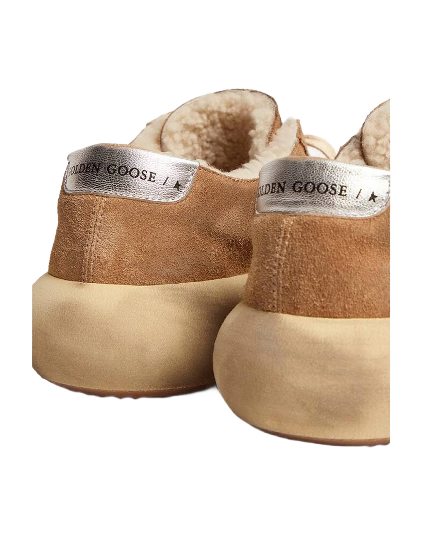 Women | Space Star Shoes Colored Suede with Shearling Lining | Tobacco (V1) - Image 6