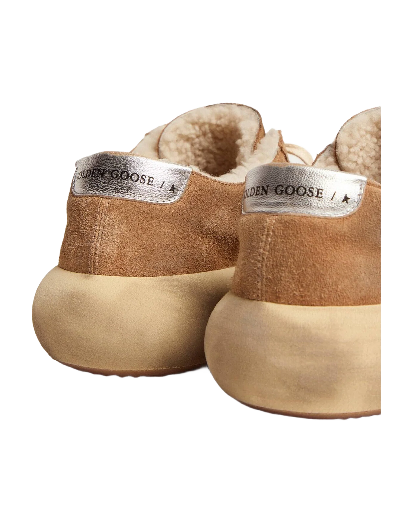 Women | Space Star Shoes Colored Suede with Shearling Lining | Tobacco (V2) - Image 2