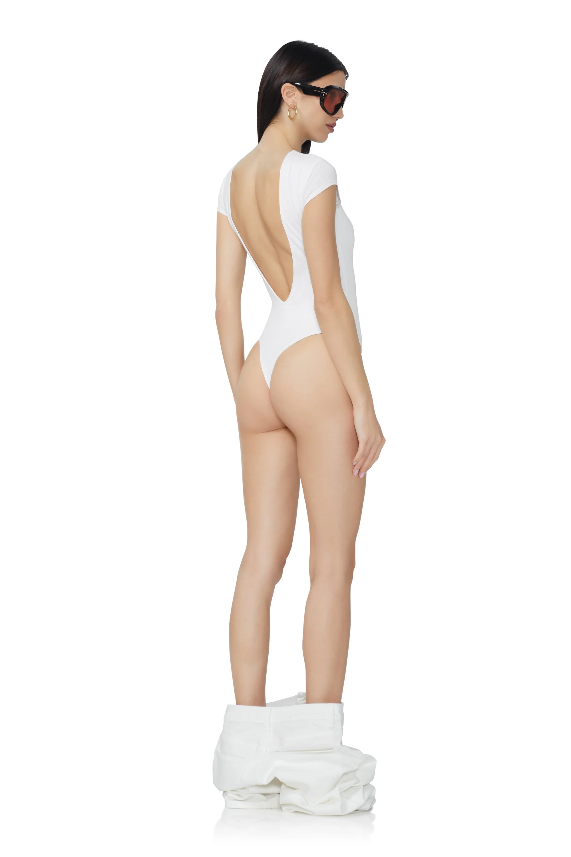 Gosia Bodysuit | Bright White - Image 4