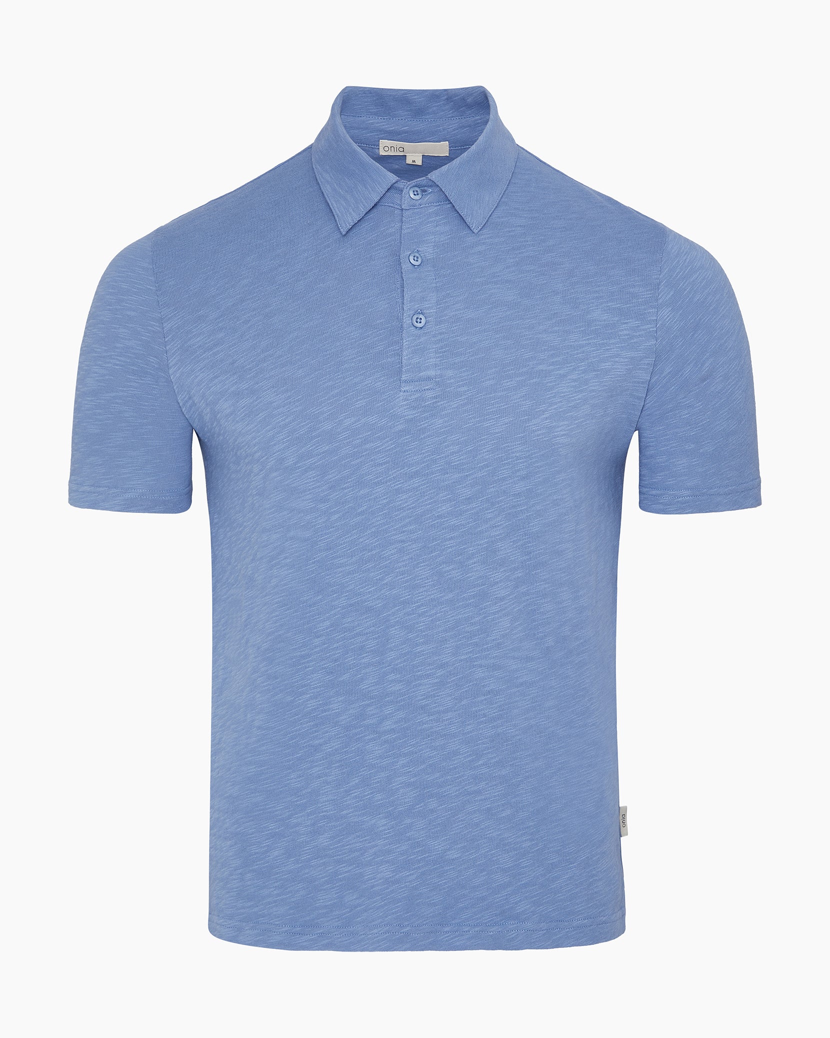 Mens | Heavyweight Slub Polo | Indigo