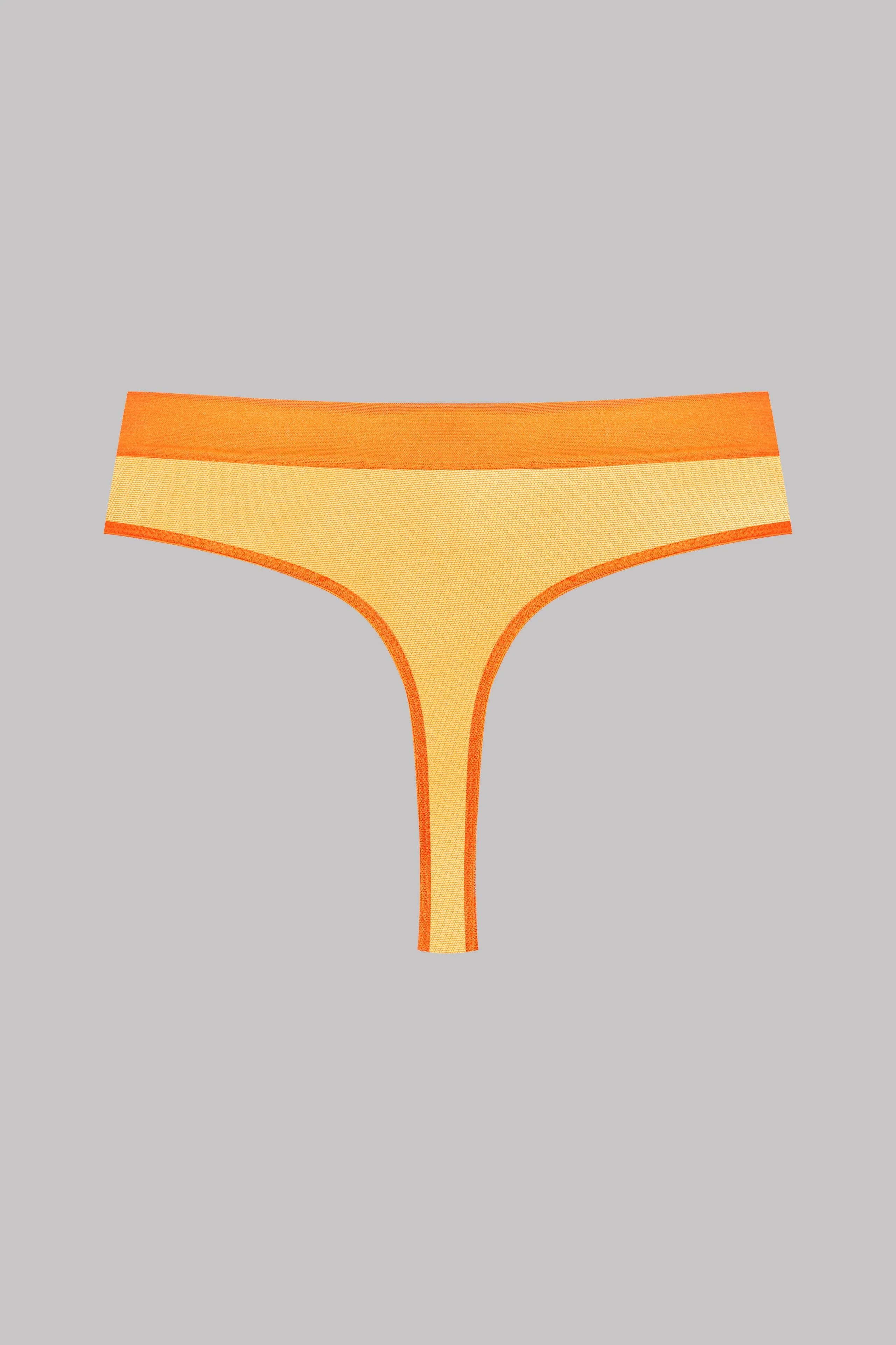 High-waist Thong - Corps a Corps Neon | Orange - Image 5