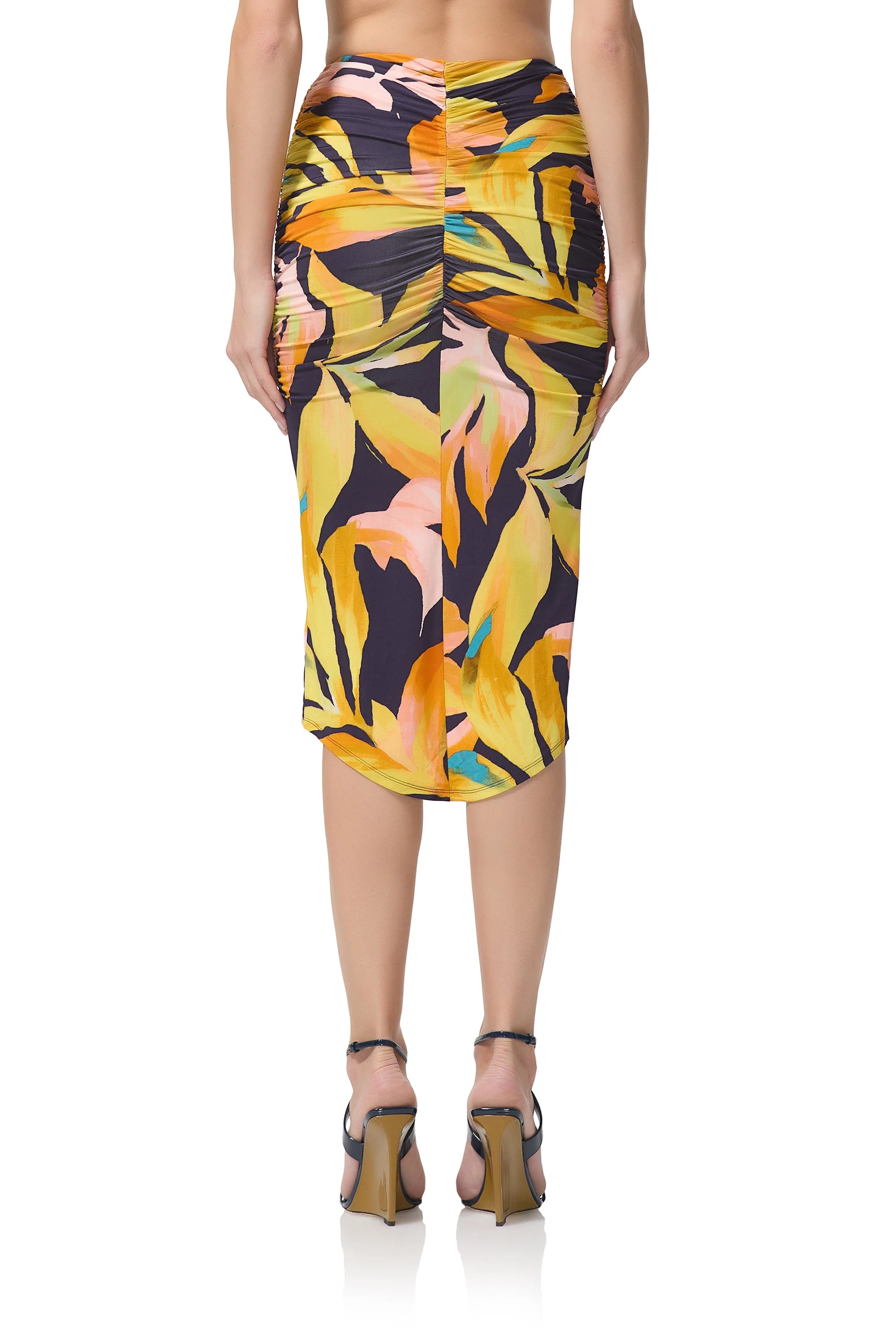 Isadora Skirt | Navy Tropical - Image 5