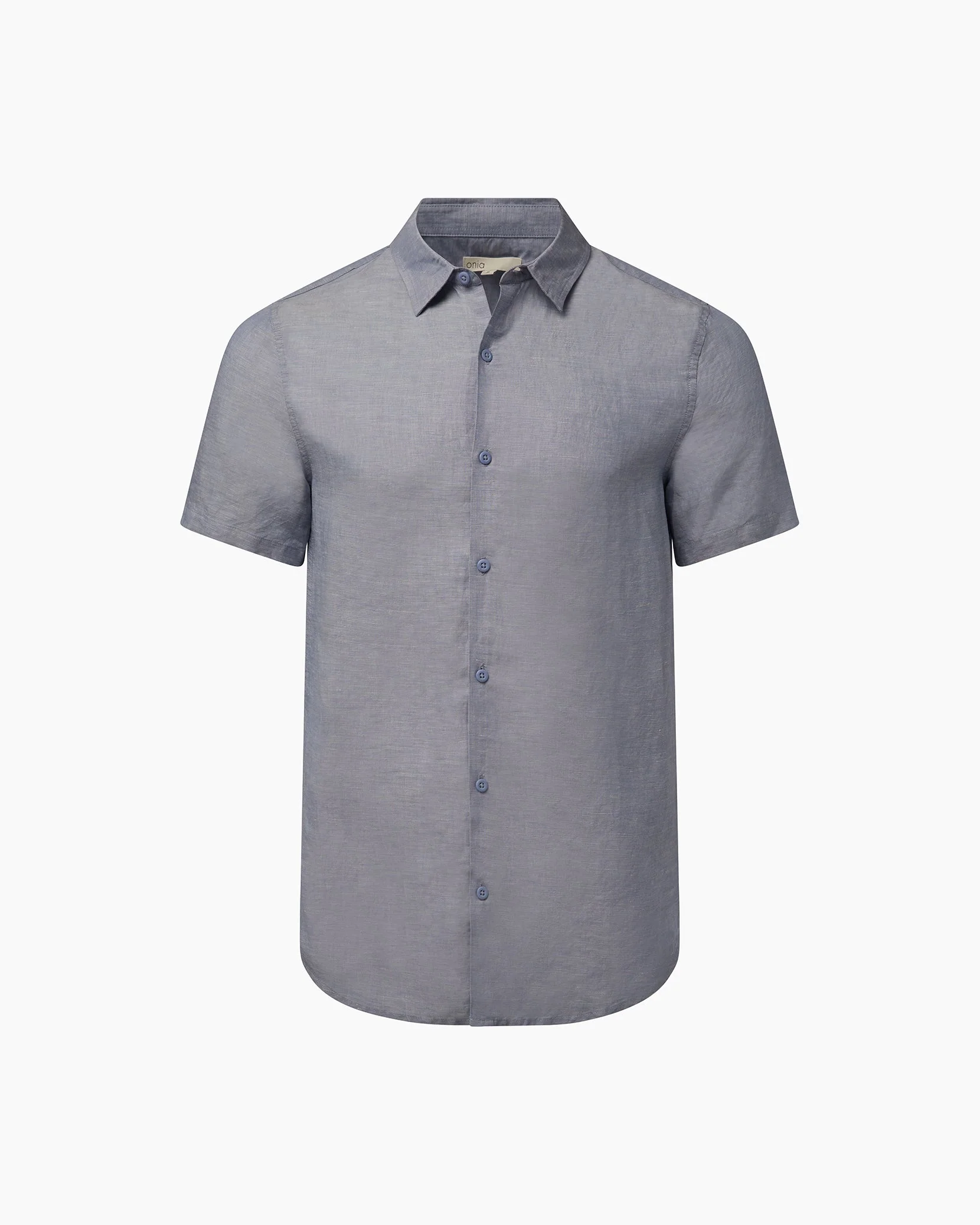 Mens | Jack Air Linen Shirt | Stonewash