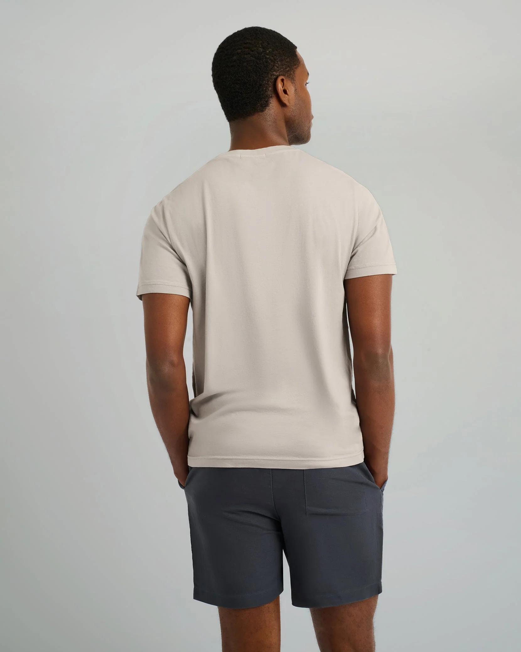 Mens | Joey Crewneck Tee | Ash - Image 5