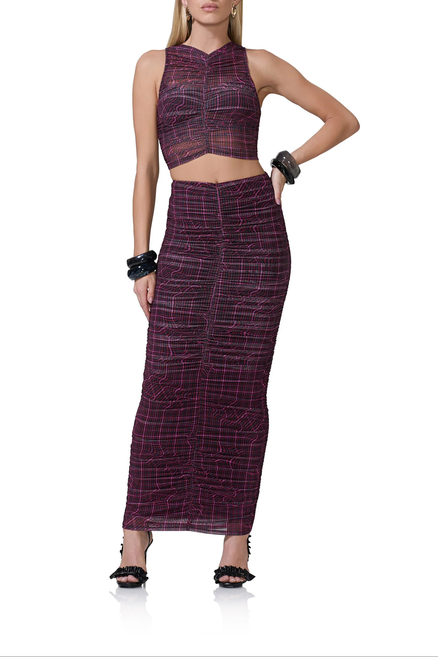 Josie Skirt | Twisted Plaid