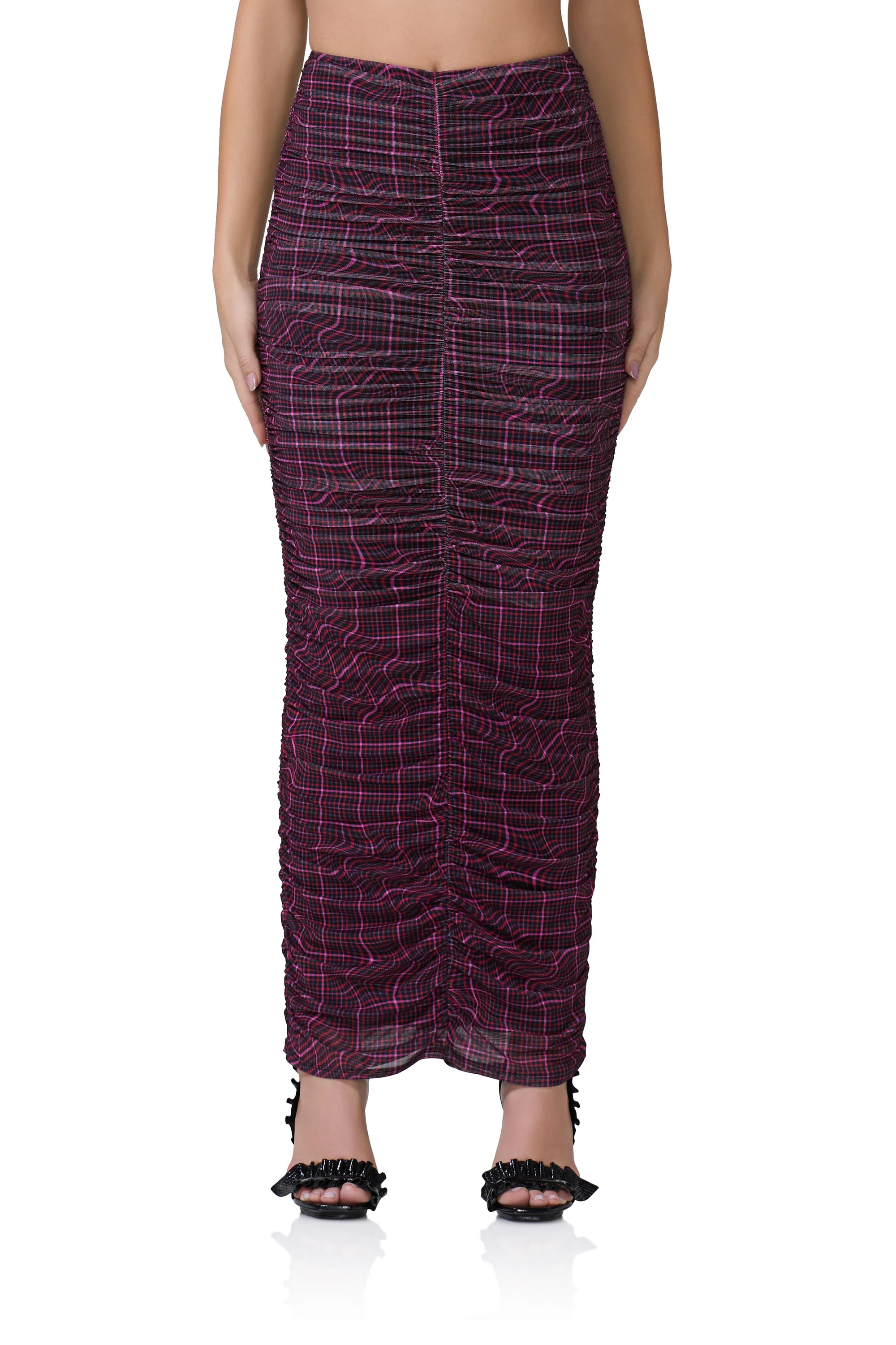 Josie Skirt | Twisted Plaid - Image 2