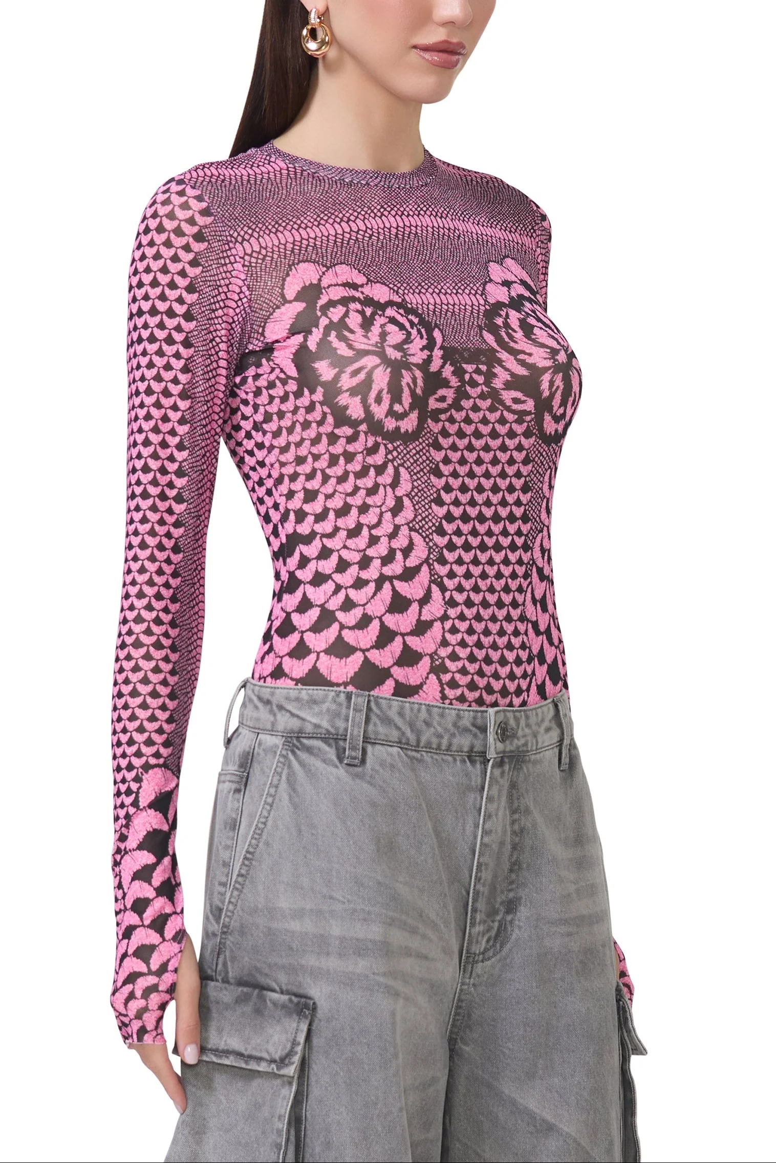 Kaylee Top | Pink Petal - Image 2