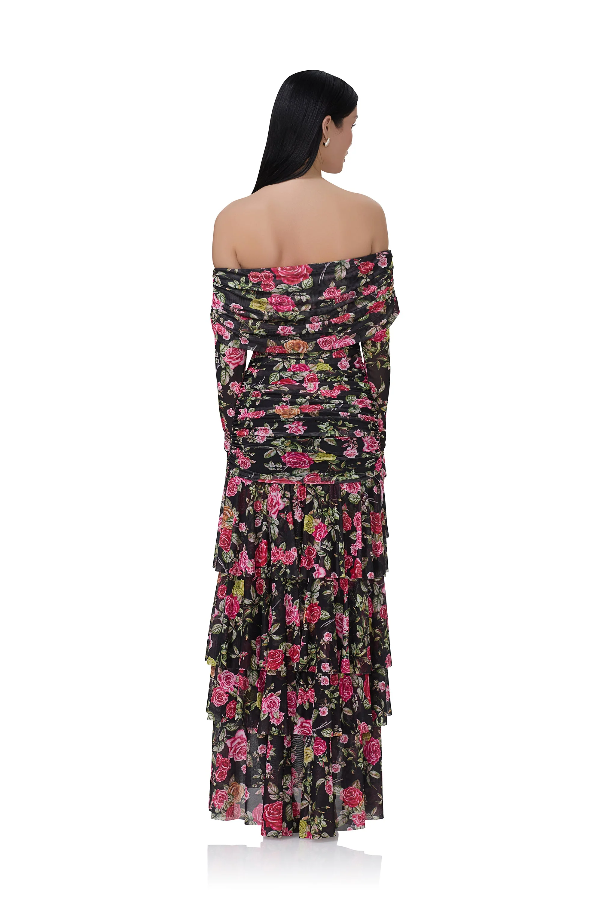 Kellie Dress | Wallpaper Rose - Image 4