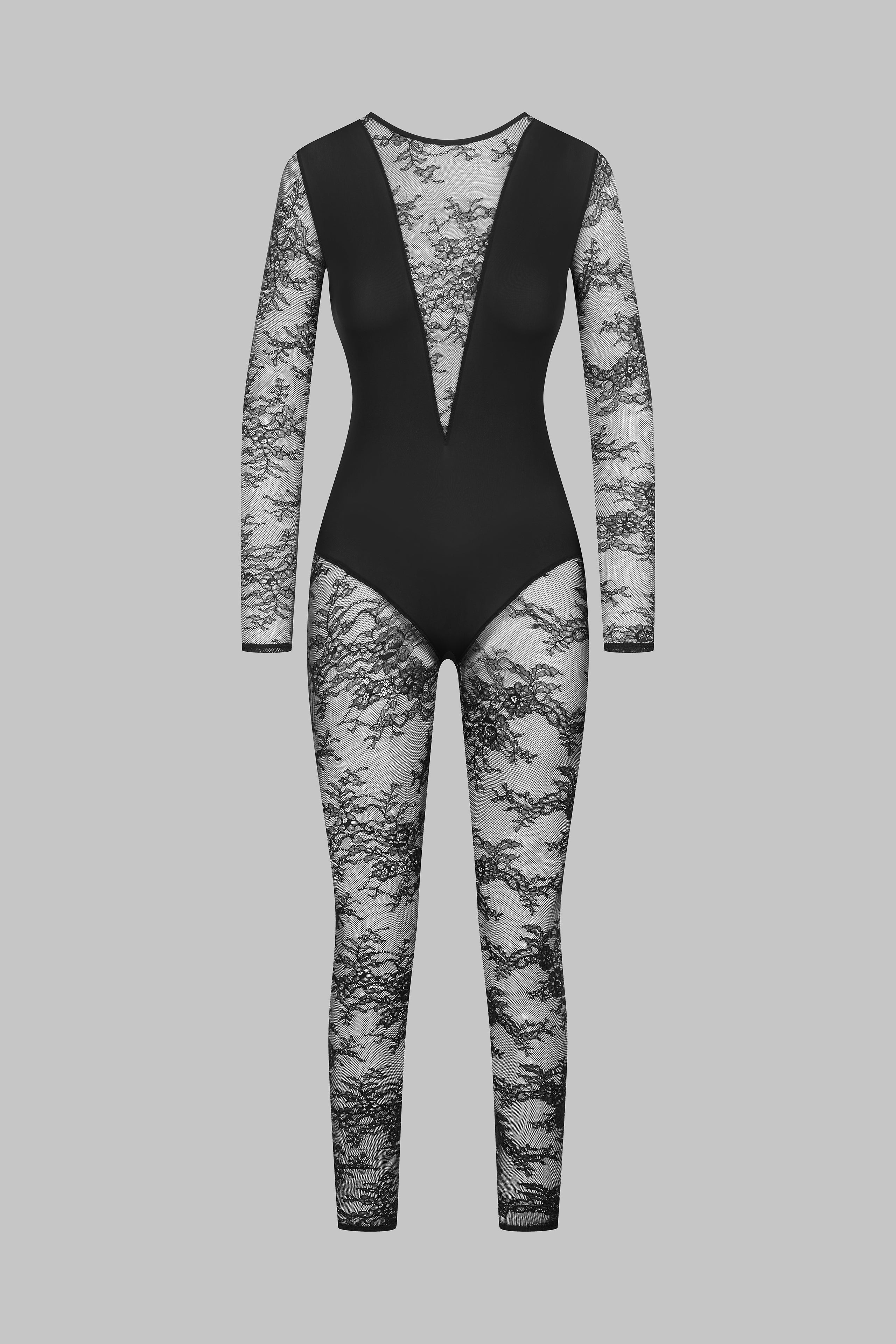 Lace jumpsuit - 24 Secret Days | Black - Image 3