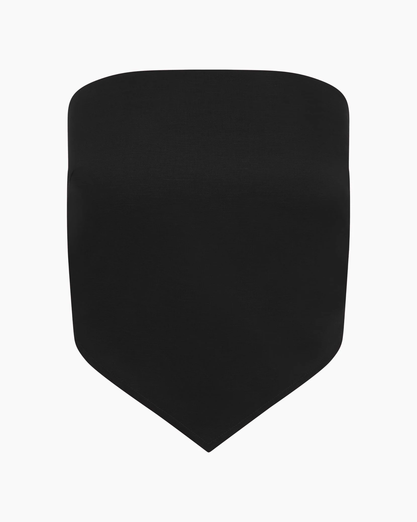 Womens | Linen Bandana Top | Black