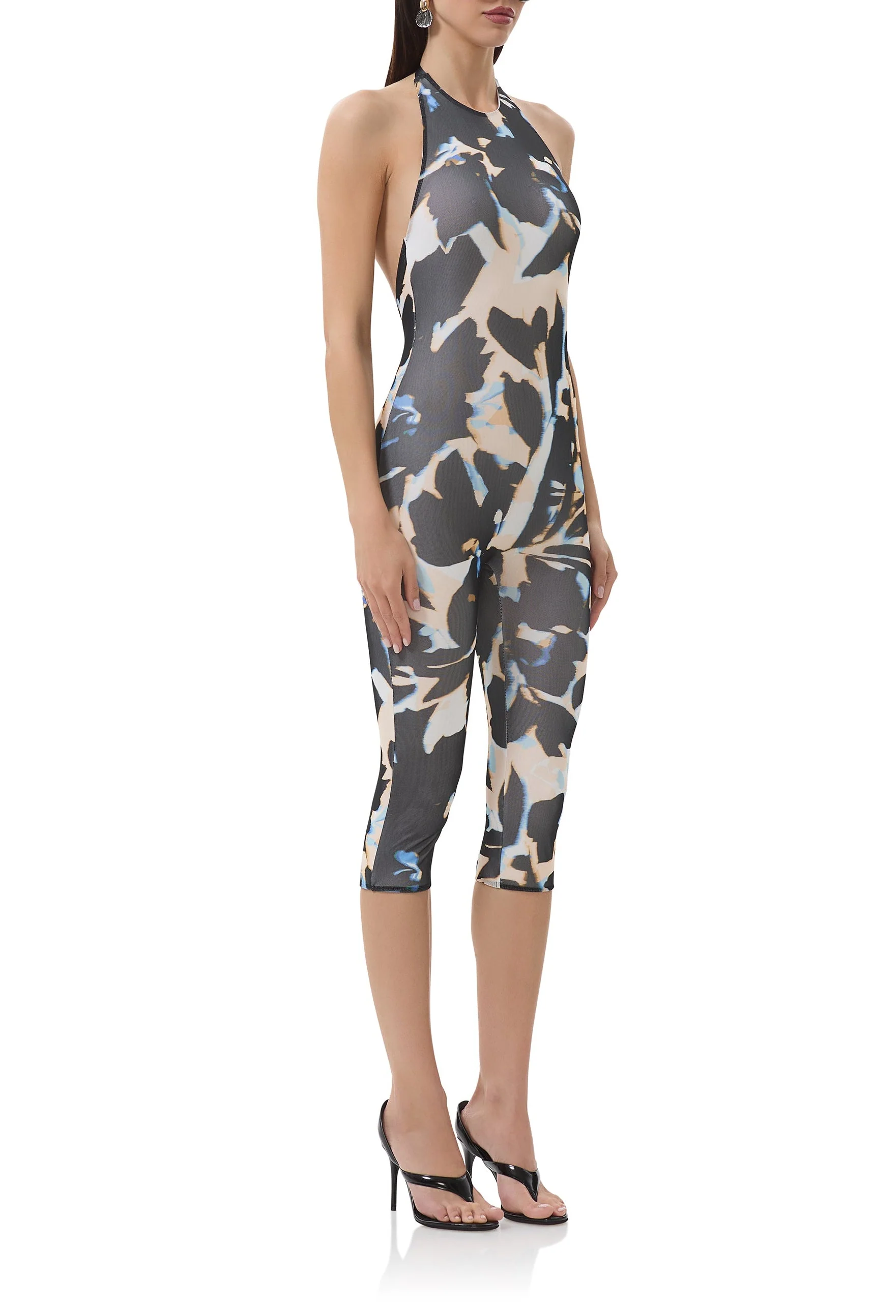 Lucia Catsuit | Shadow Floral - Image 3
