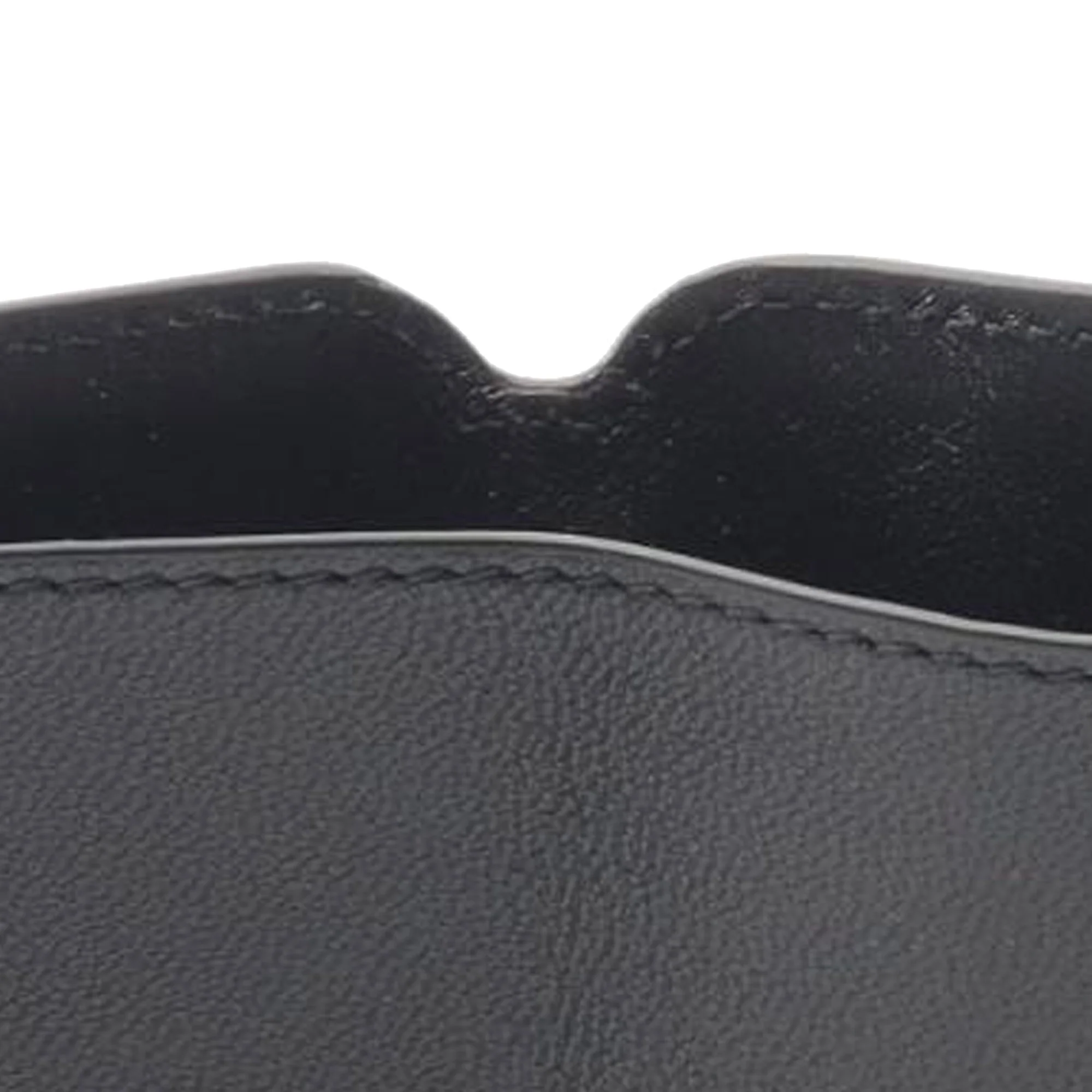 Balenciaga | Pre-Owned Mini Smooth Calfskin Cash 2.0 Wallet | Black - Image 3