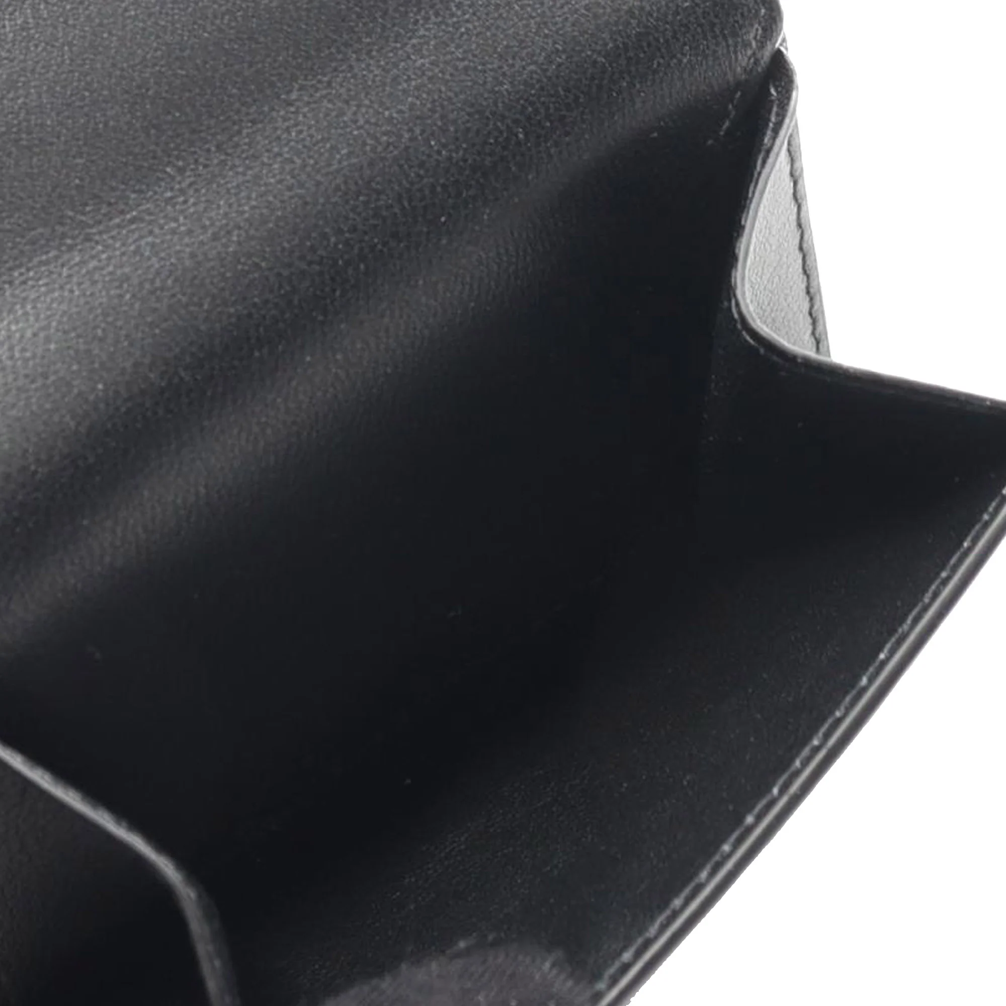 Balenciaga | Pre-Owned Mini Smooth Calfskin Cash 2.0 Wallet | Black - Image 7