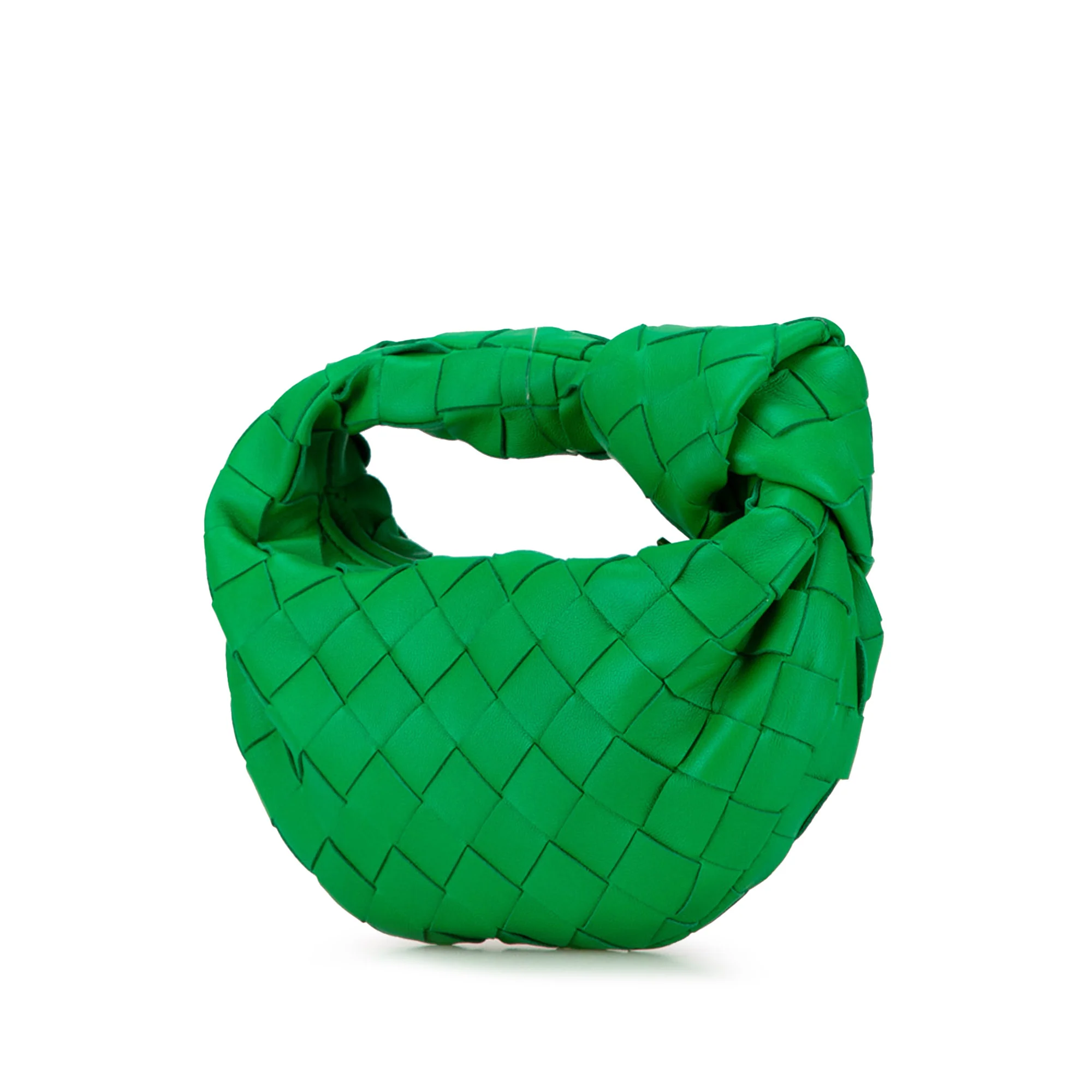 Bottega Veneta | Pre-Owned Candy Nappa Intrecciato Jodie | Green - Image 2