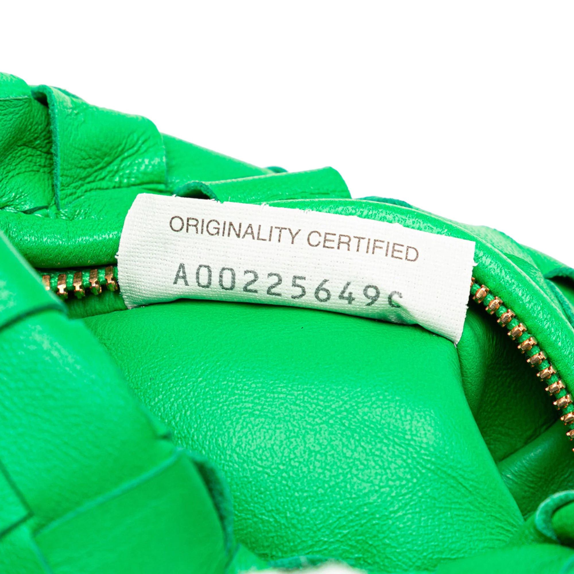 Bottega Veneta | Pre-Owned Candy Nappa Intrecciato Jodie | Green - Image 6