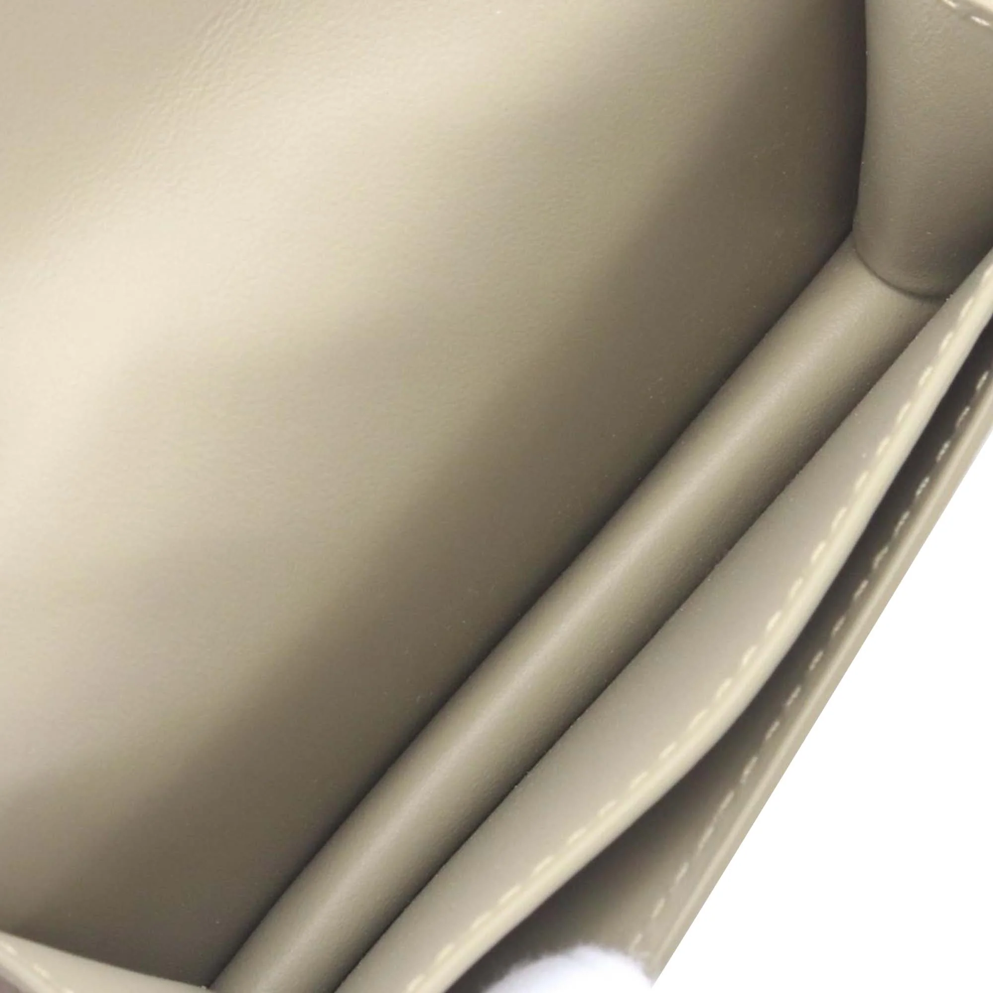 Bottega Veneta | Pre-Owned Nappa Intrecciato Card Holder | Beige - Image 3