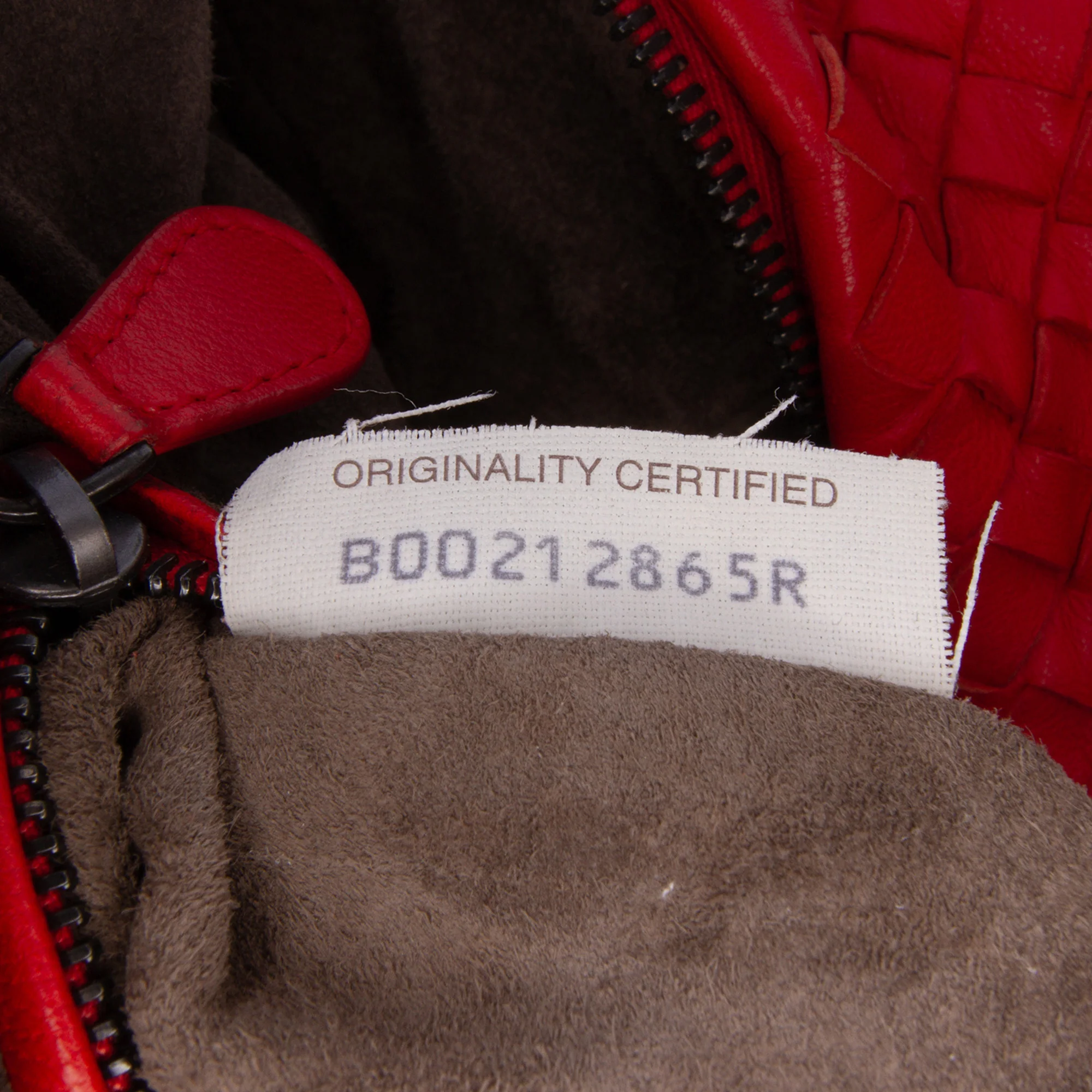 Bottega Veneta | Pre-Owned Nappa Intrecciato Cube Shoulder Bag | Red - Image 6