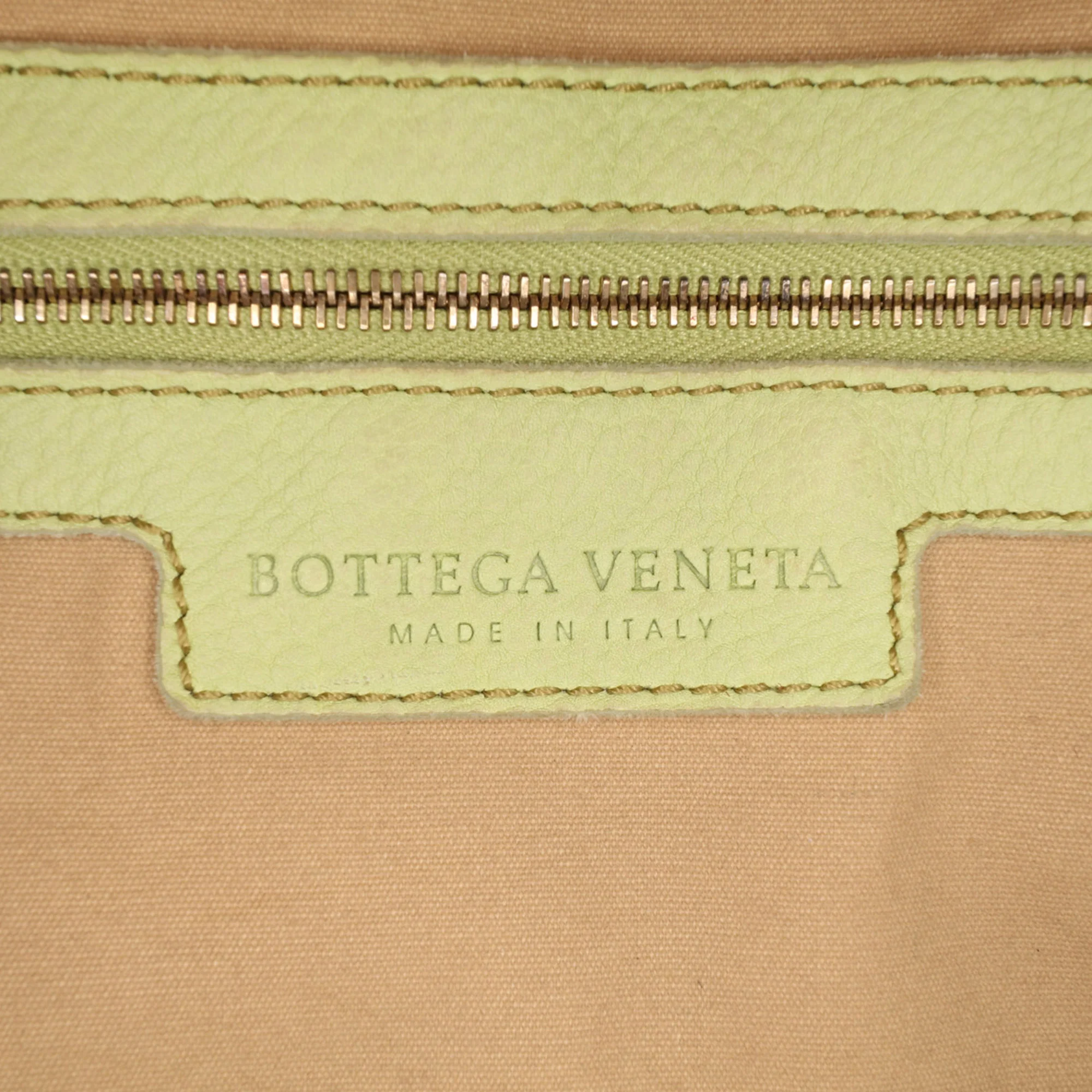 Bottega Veneta | Pre-Owned Nappa Intrecciato Knot Hobo | Green - Image 11