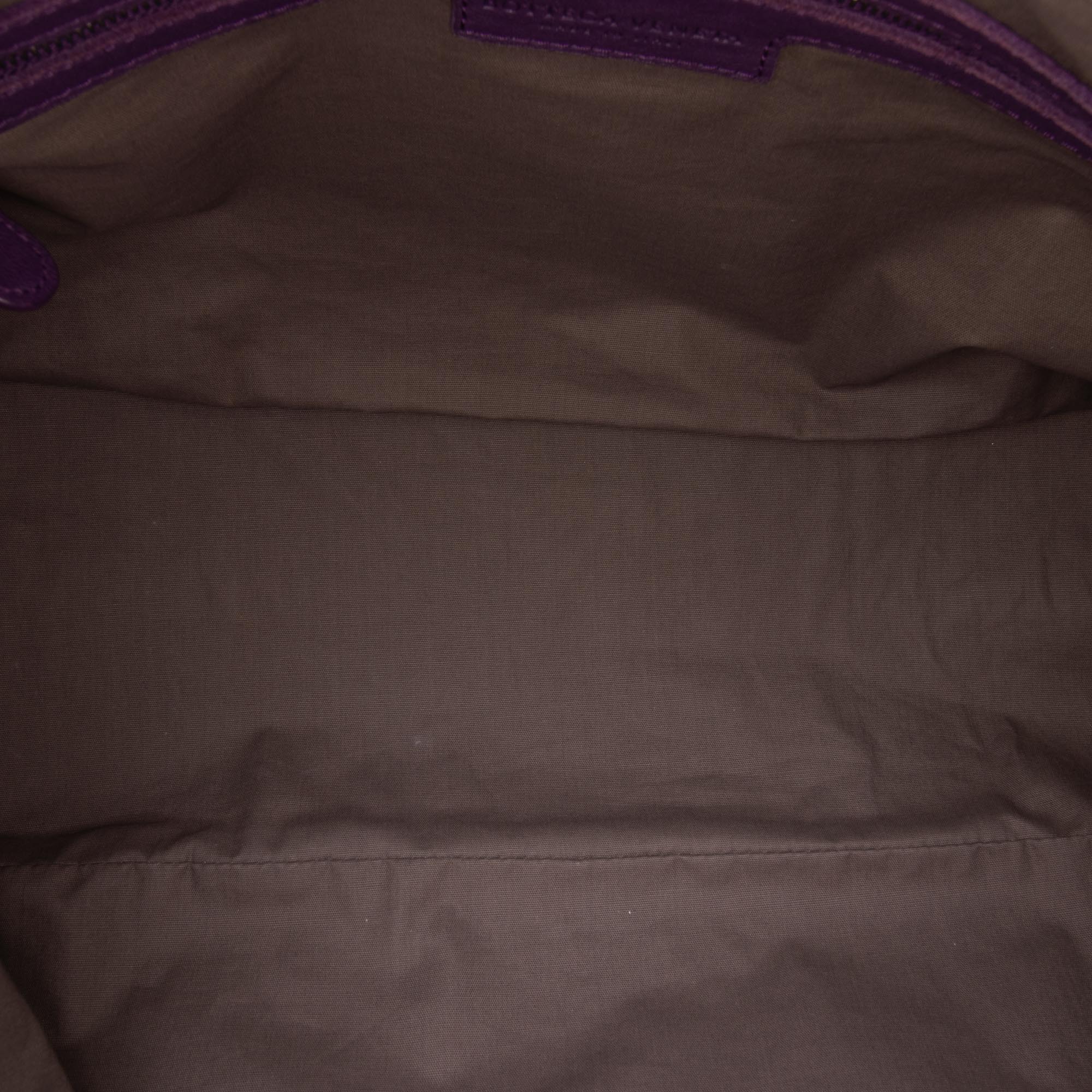 Bottega Veneta | Pre-Owned Nappa Intrecciato Shoulder Bag | Purple/Violet - Image 6