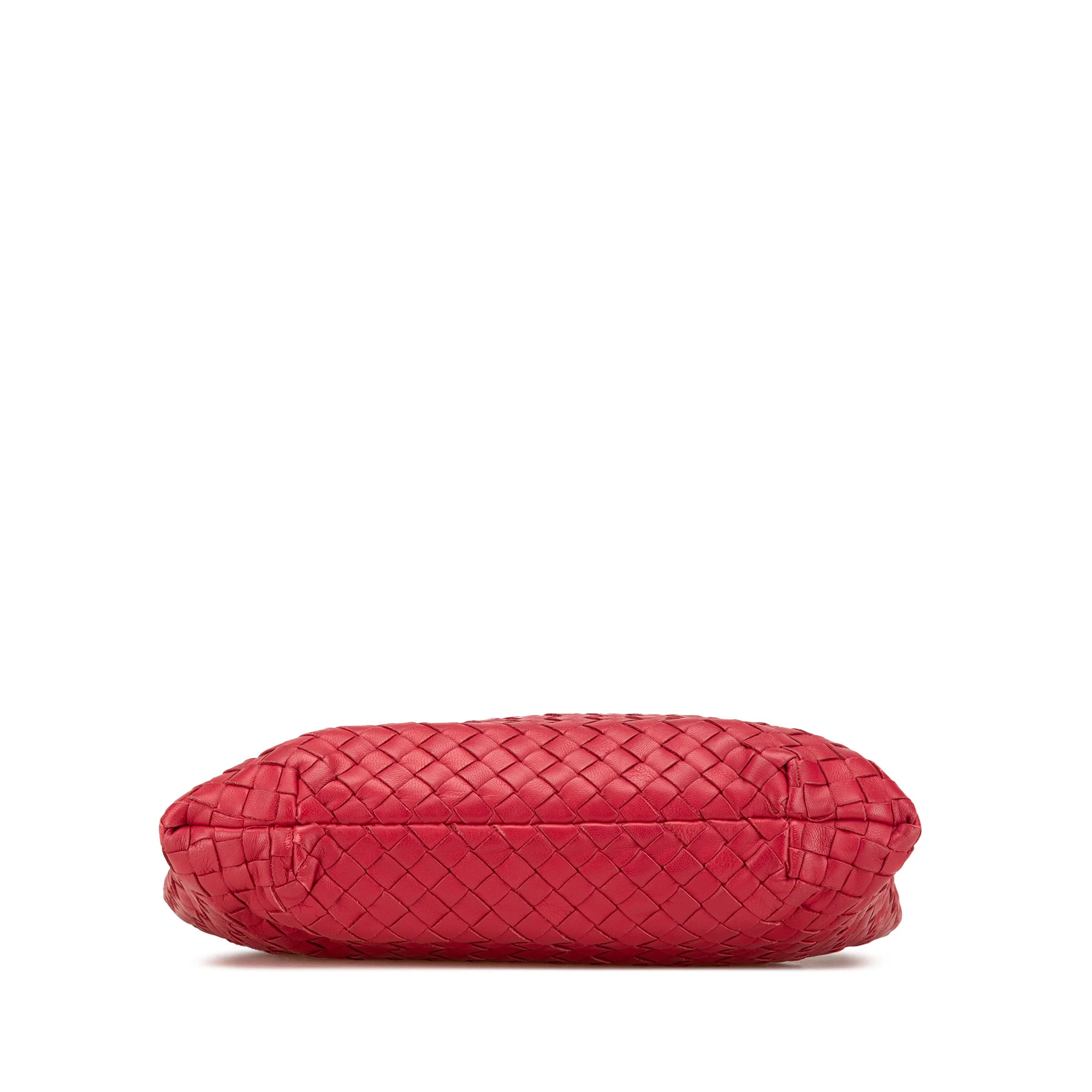 Bottega Veneta | Pre-Owned Small Nappa Intrecciato Capri | Red - Image 6