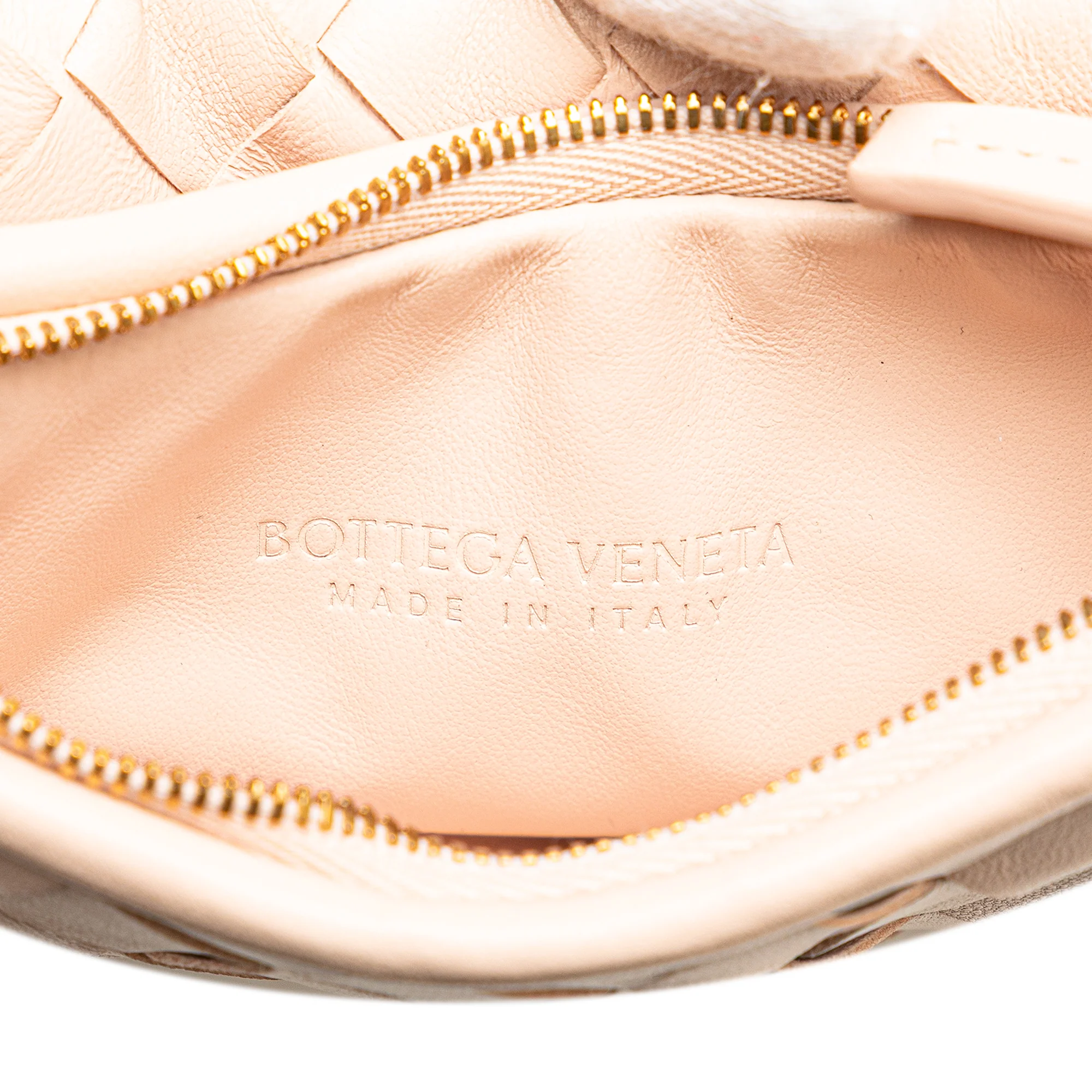 Bottega Veneta | Pre-Owned Small Nappa Intrecciato Gemelli Hobo | Pink/Light Pink - Image 7