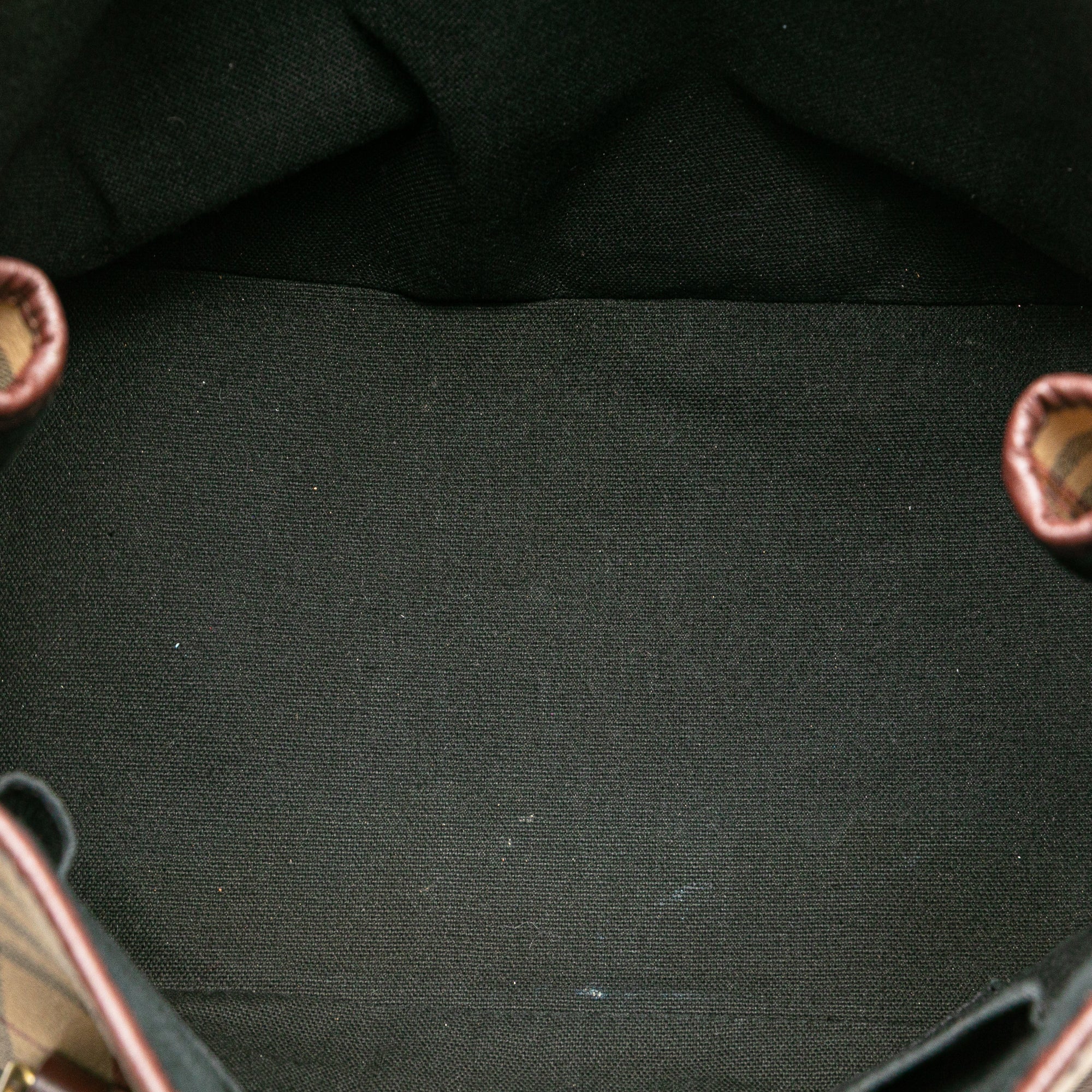 Burberry | Pre-Owned Haymarket Check Coated Canvas Tote | Beige - Image 6