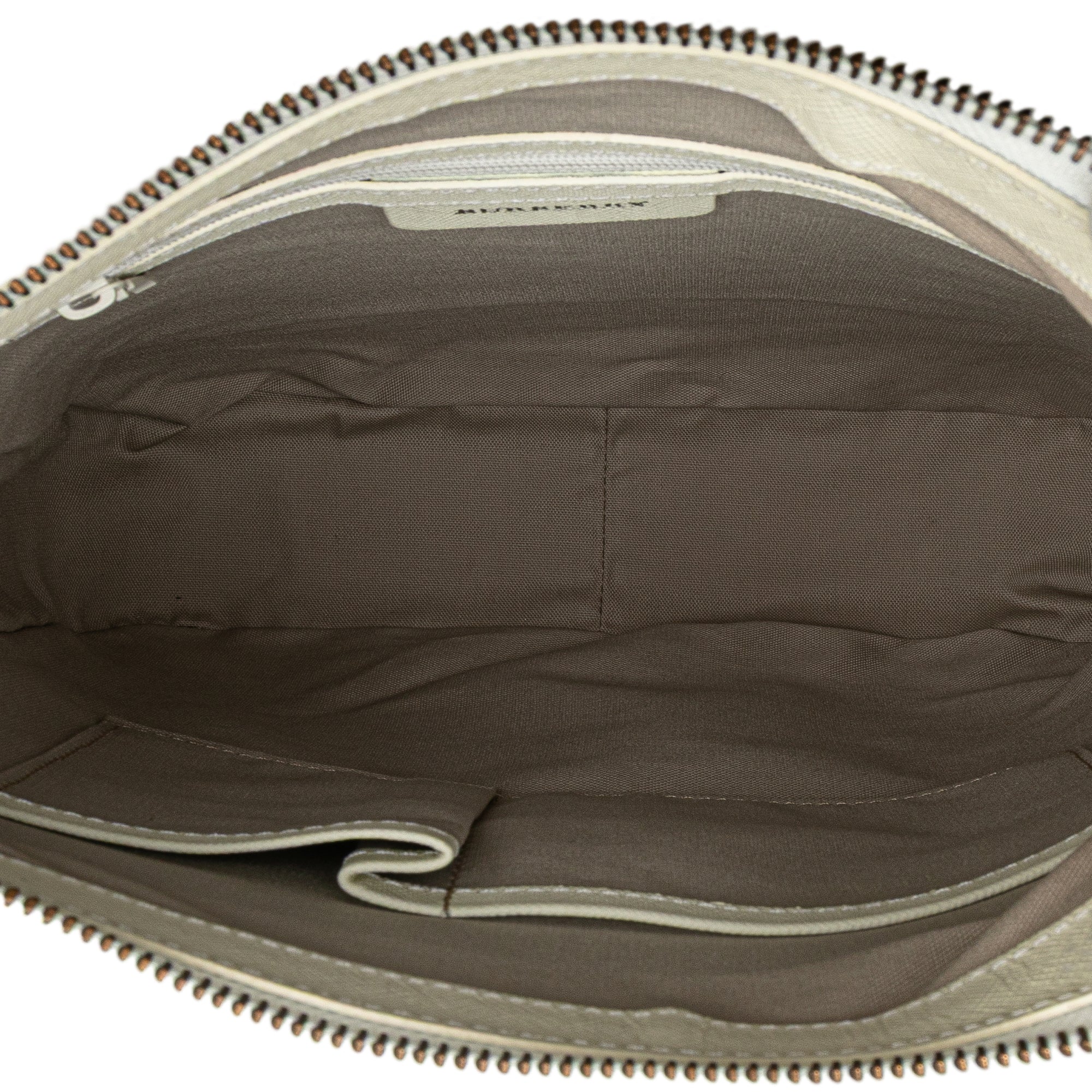 Burberry | Pre-Owned Nova Check Canvas Crossbody | Beige - Image 6