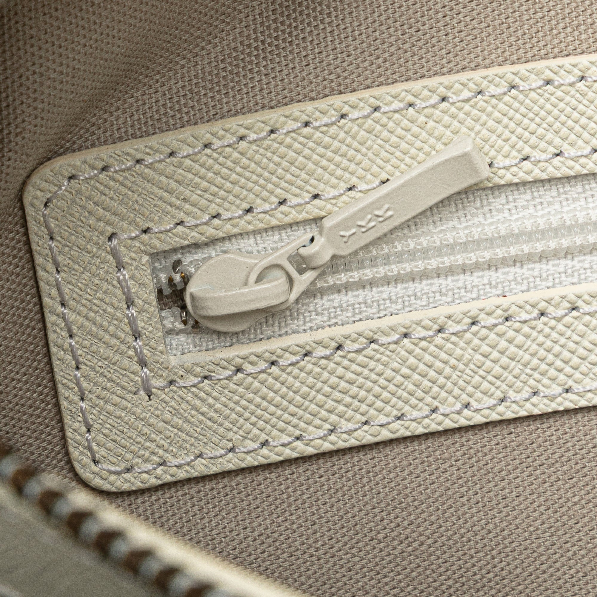Burberry | Pre-Owned Nova Check Canvas Crossbody | Beige - Image 9
