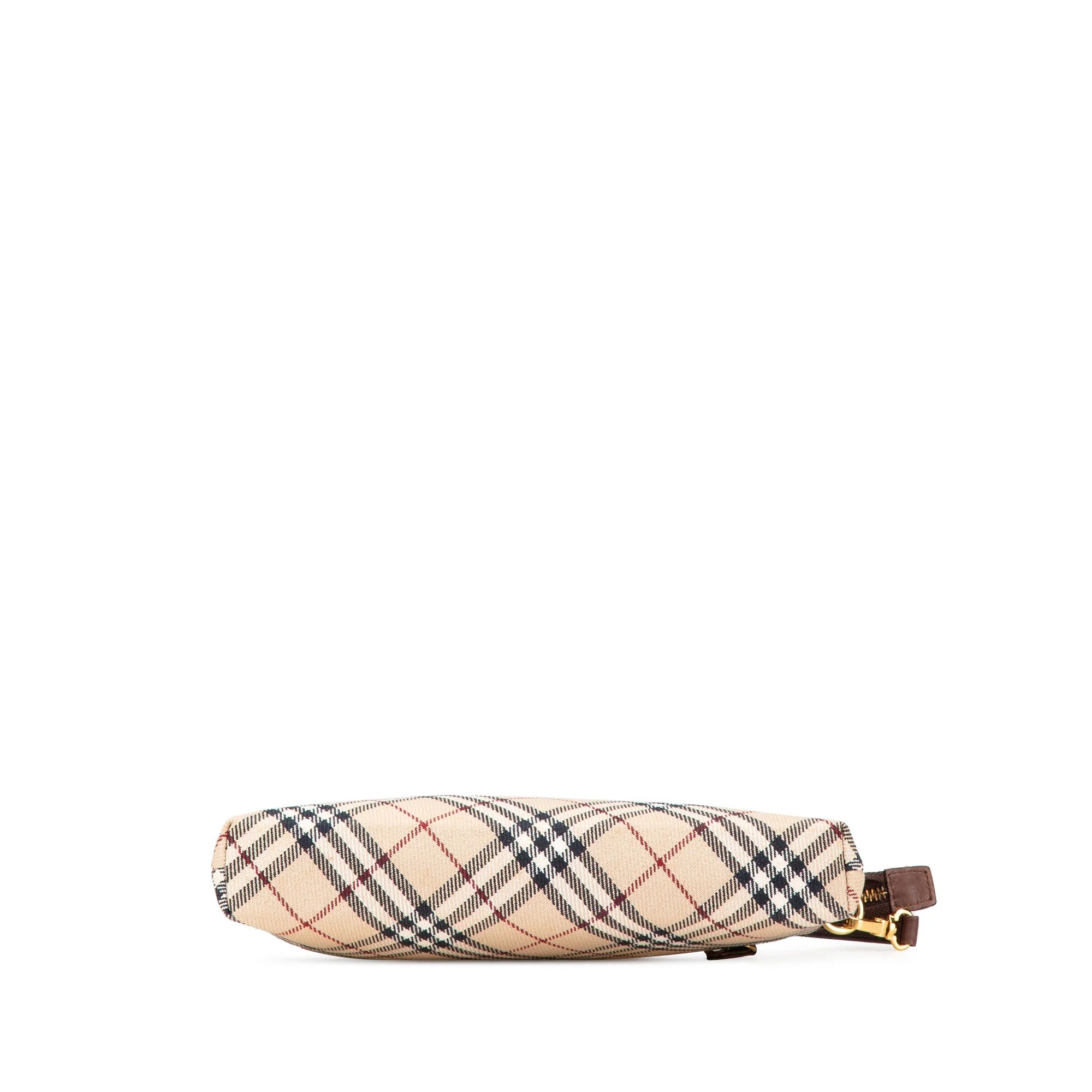 Burberry | Pre-Owned Nova Check Canvas Shoulder Bag - II | Beige - Image 5