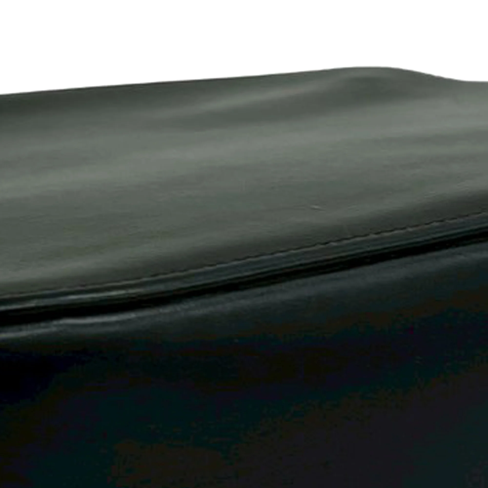 Cartier | Pre-Owned Leather Sapphire Chain Crossbody | Black - Image 12