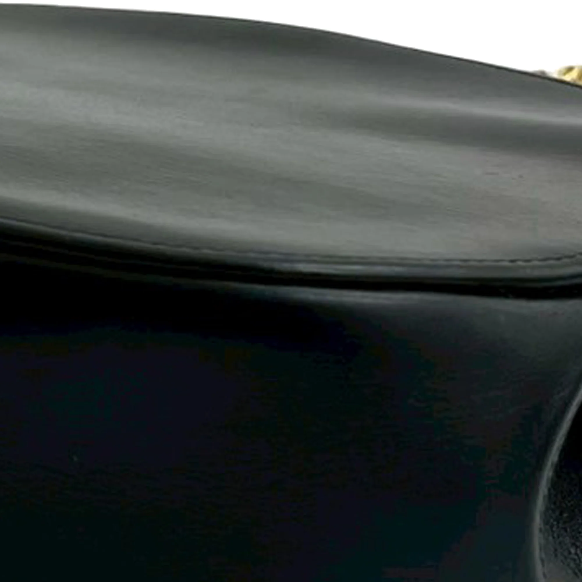 Cartier | Pre-Owned Leather Sapphire Chain Crossbody | Black - Image 13