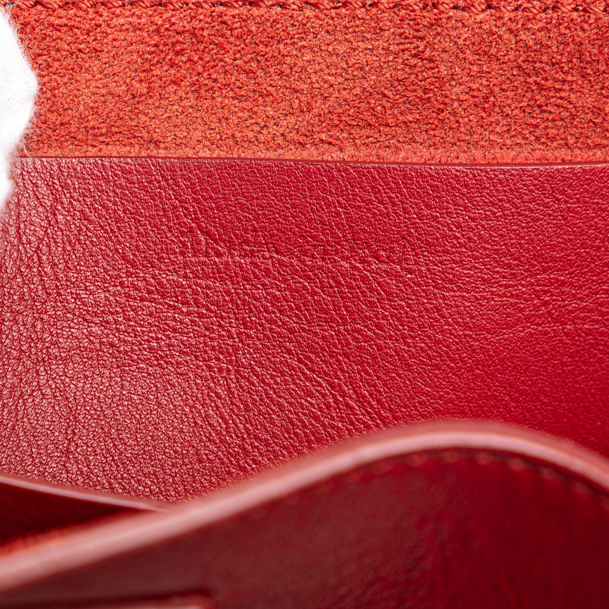 Celine | Pre-Owned Leather Big Bag Bucket Crossbody - I | Red - Image 8