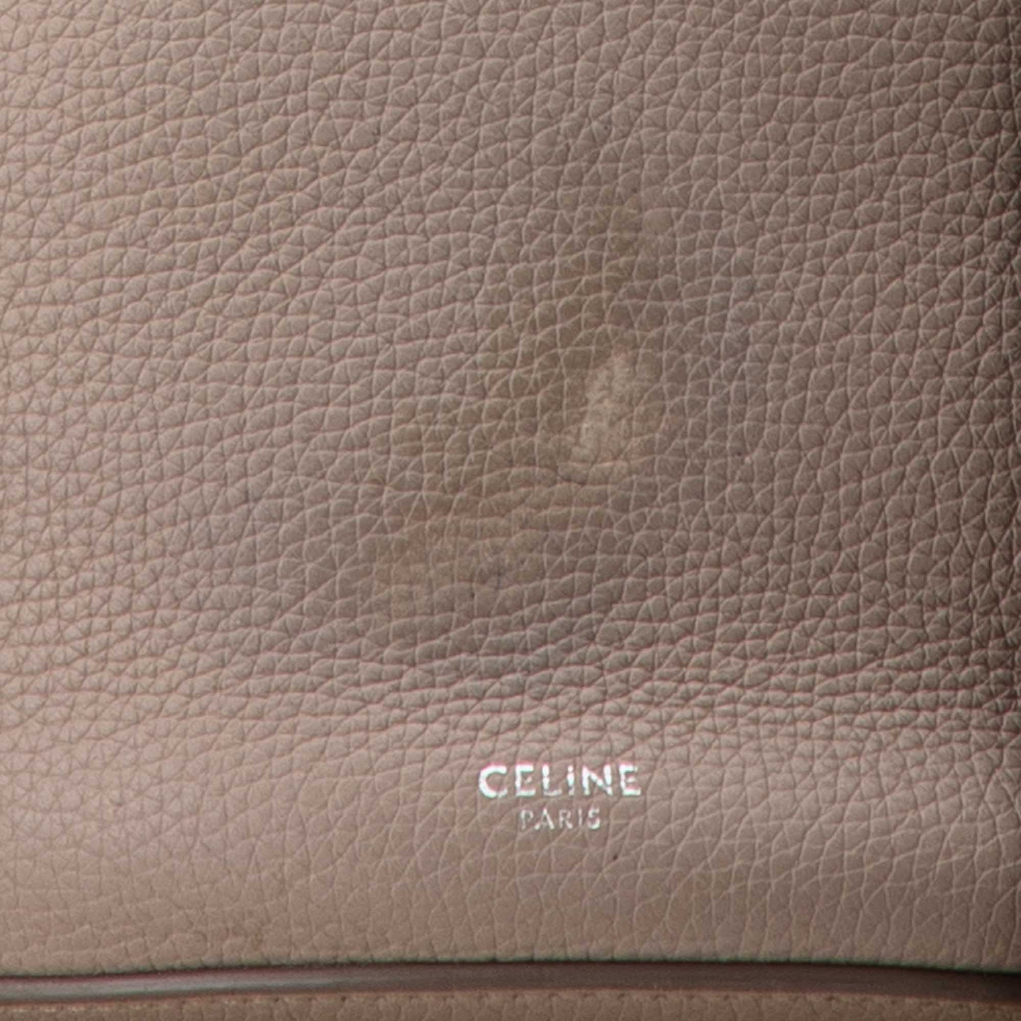 Celine | Pre-Owned Leather Big Bag Bucket - II | Beige - Image 10
