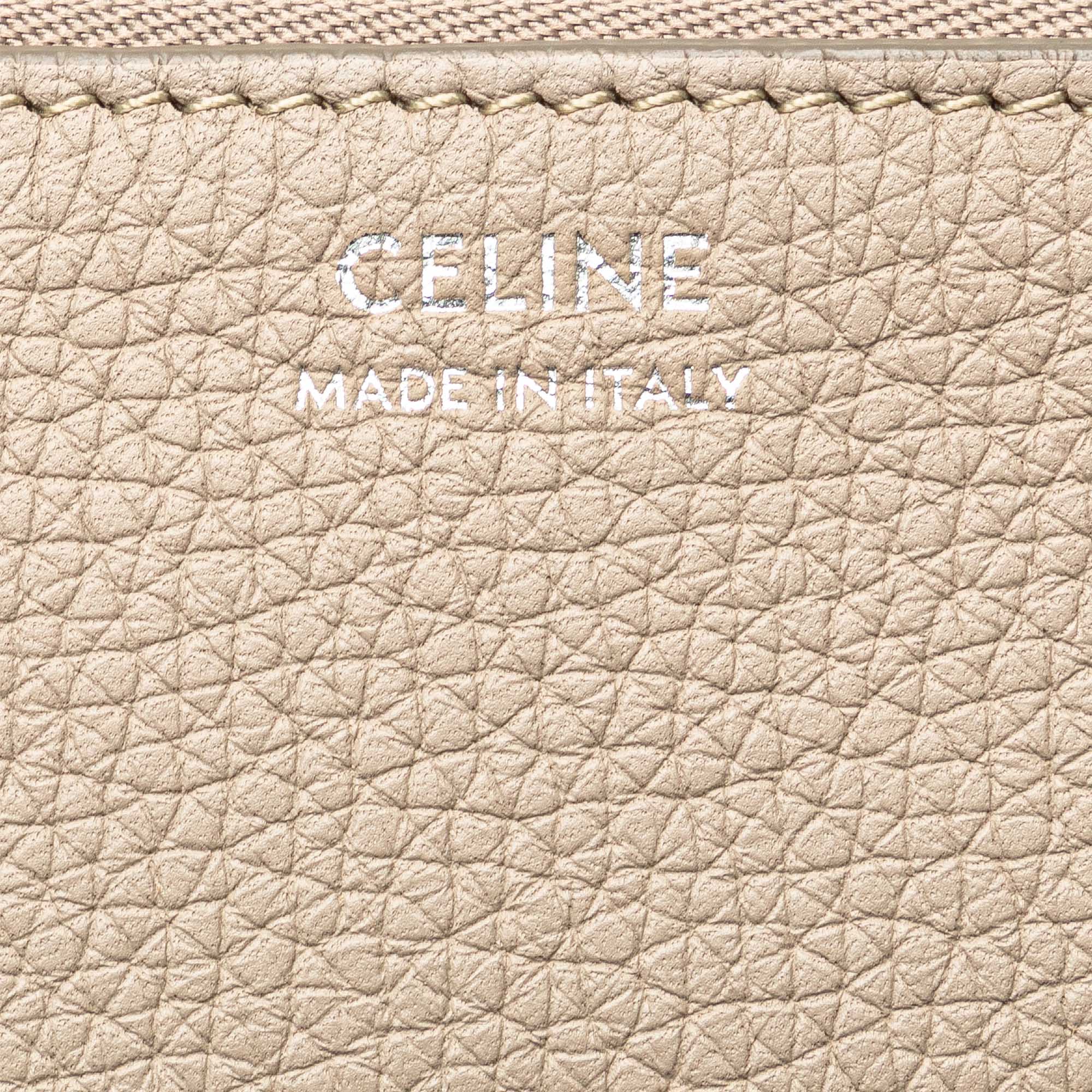 Celine | Pre-Owned Leather Big Bag Bucket - II | Beige - Image 11