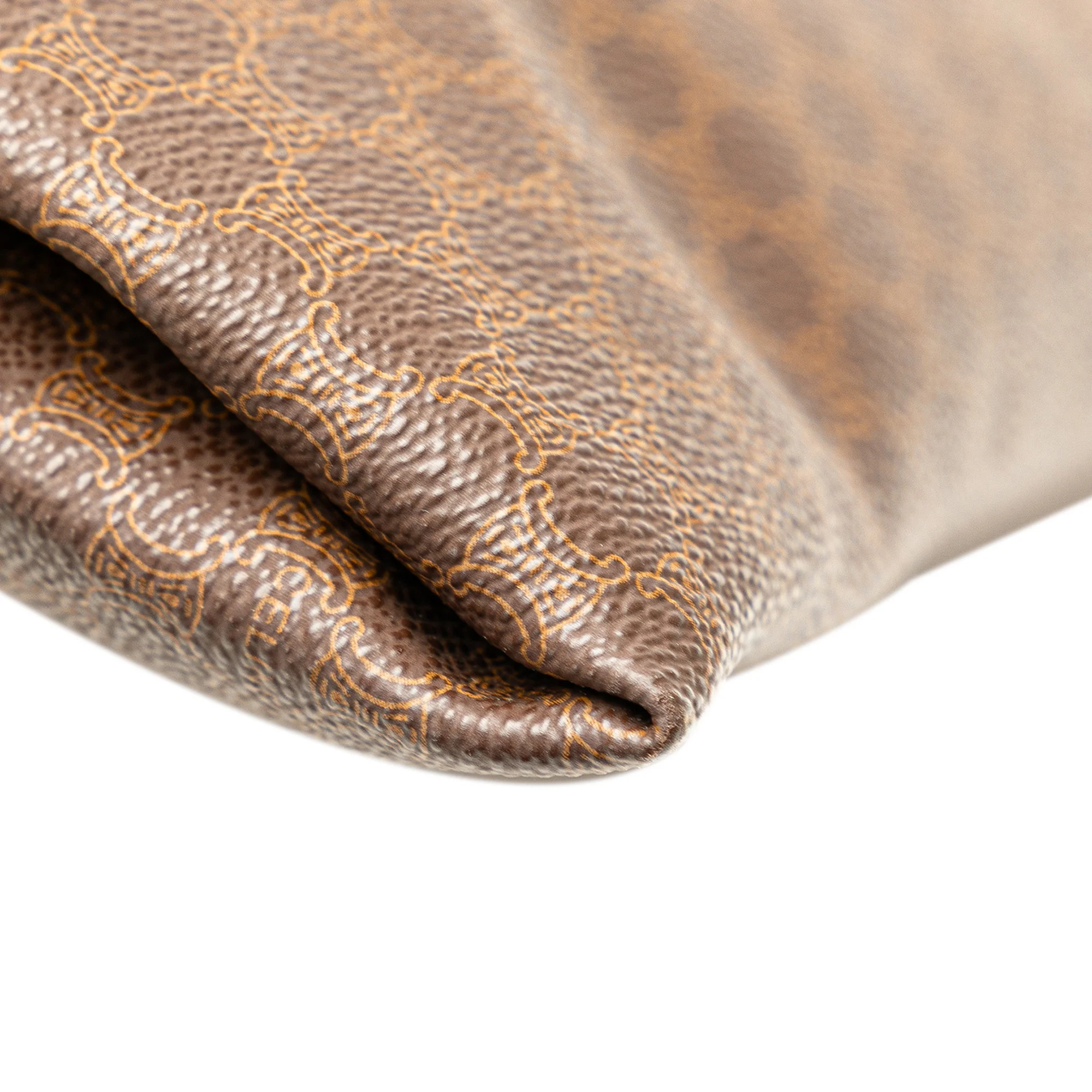 Celine | Pre-Owned Macadam Coated Canvas Tote | Brown - Image 13