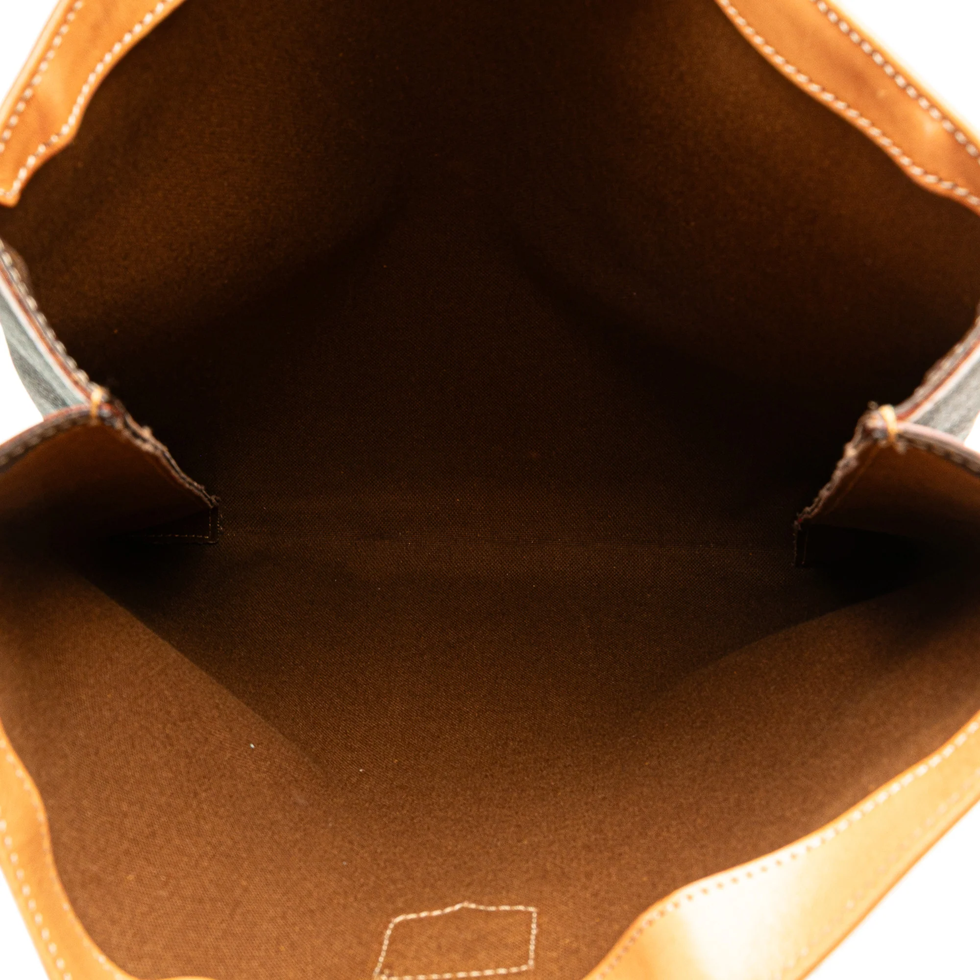 Celine | Pre-Owned Macadam Coated Canvas Tote | Brown - Image 8