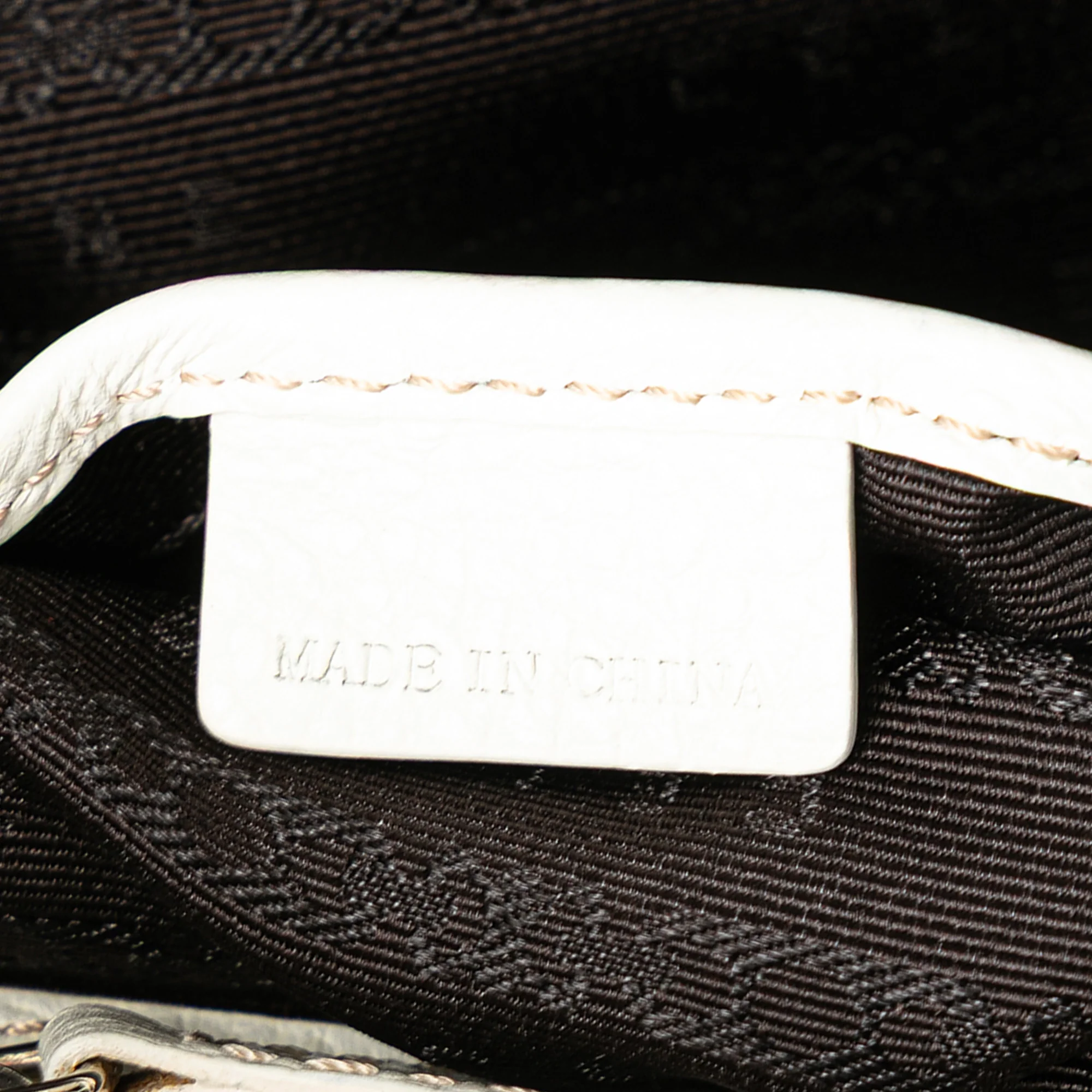 Celine | Pre-Owned Macadam Denim Tote | Blue/Denim/White - Image 11