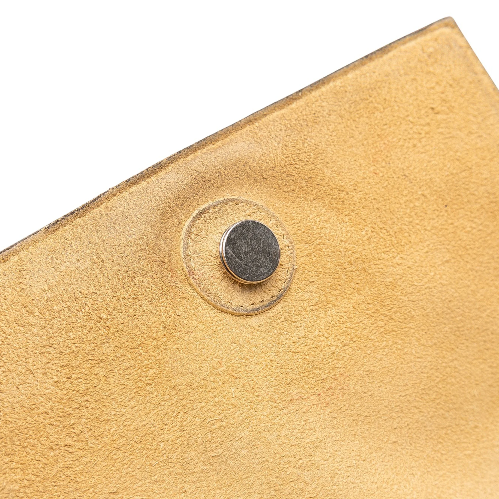 Celine | Pre-Owned Mini Leather Belt Bag Satchel | Beige - Image 9