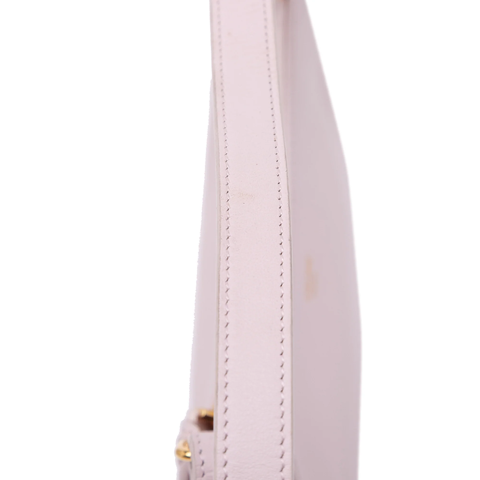 Celine | Pre-Owned Mini Smooth Calfskin Ava Shoulder Bag | Pink/Light Pink - Image 11