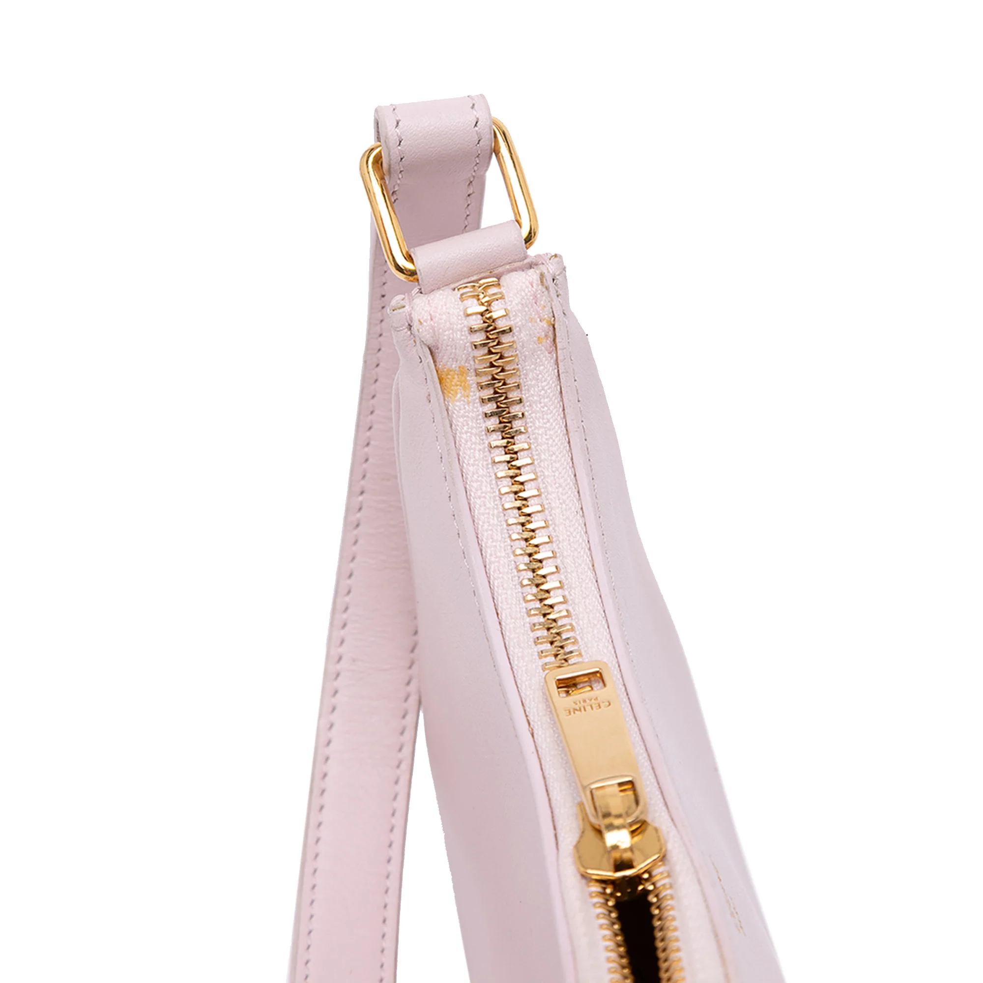Celine | Pre-Owned Mini Smooth Calfskin Ava Shoulder Bag | Pink/Light Pink - Image 3