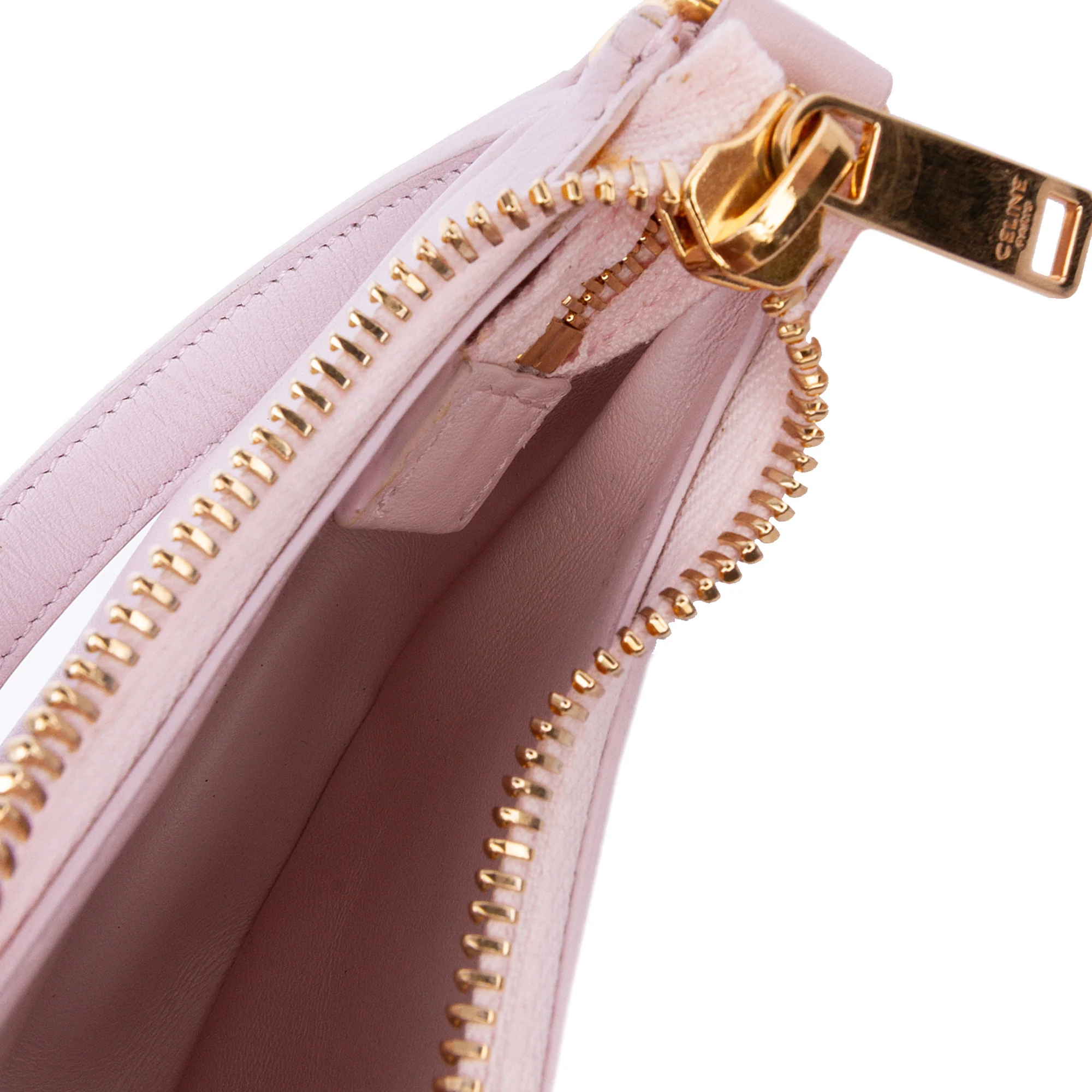 Celine | Pre-Owned Mini Smooth Calfskin Ava Shoulder Bag | Pink/Light Pink - Image 7