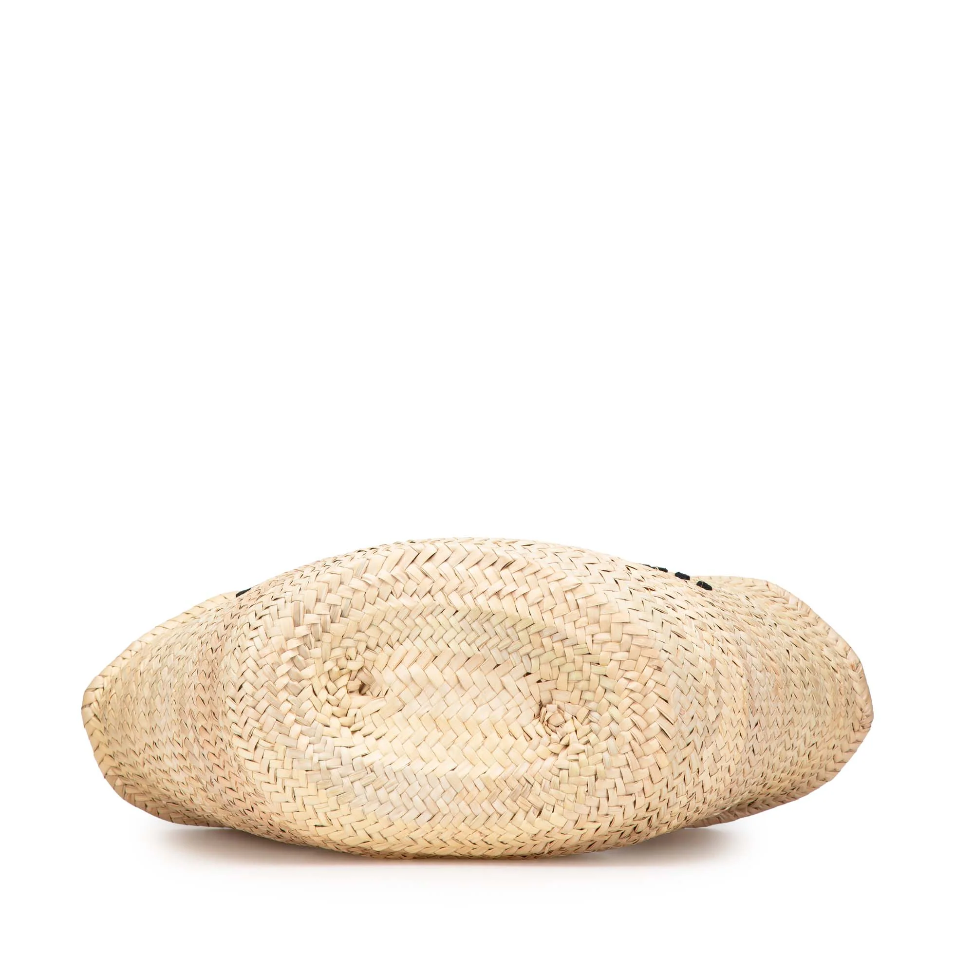 Celine | Pre-Owned Raffia Classic Panier Tote | Beige - Image 6