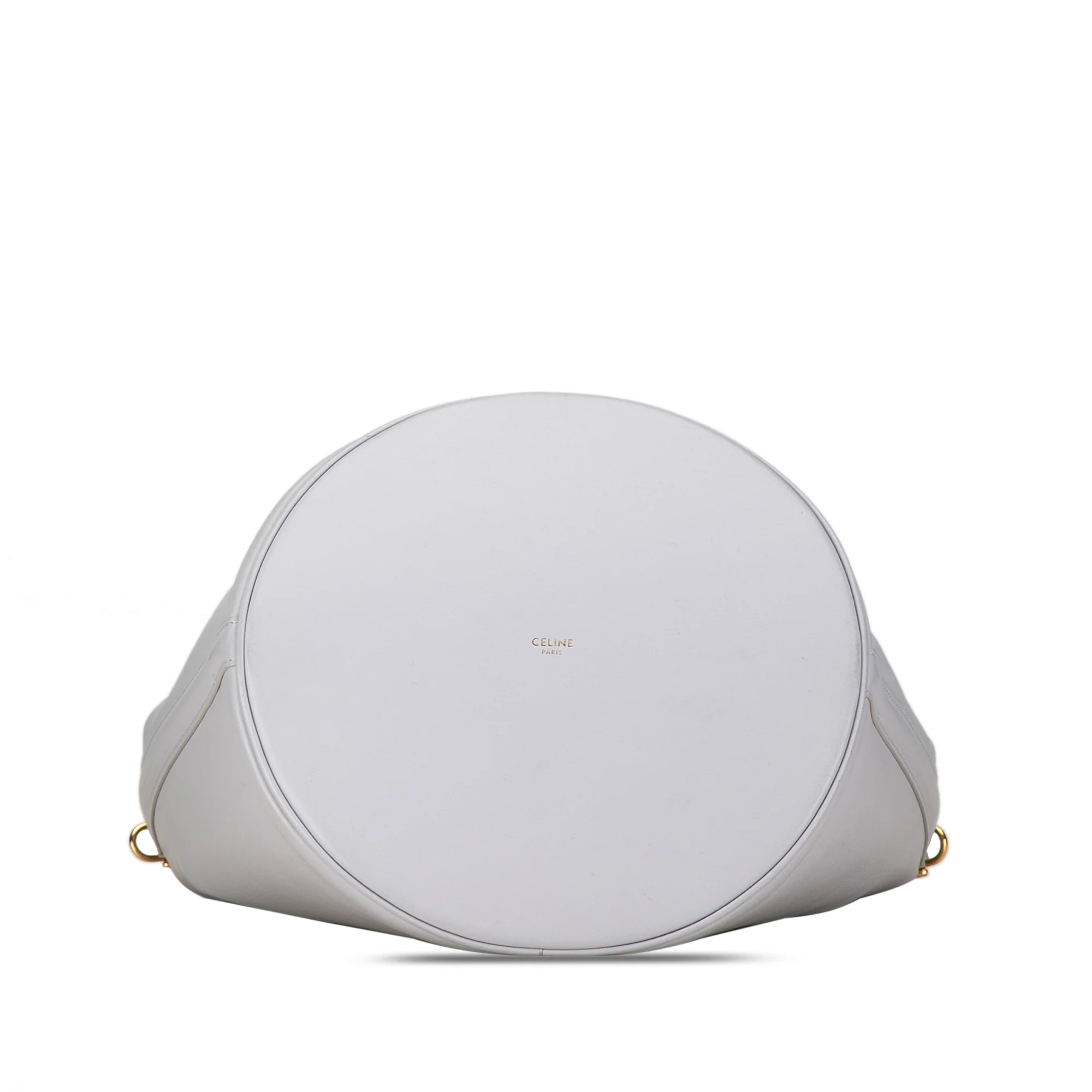 Celine | Pre-Owned Teen Bucket 16 | Blue/Light Blue - Image 6
