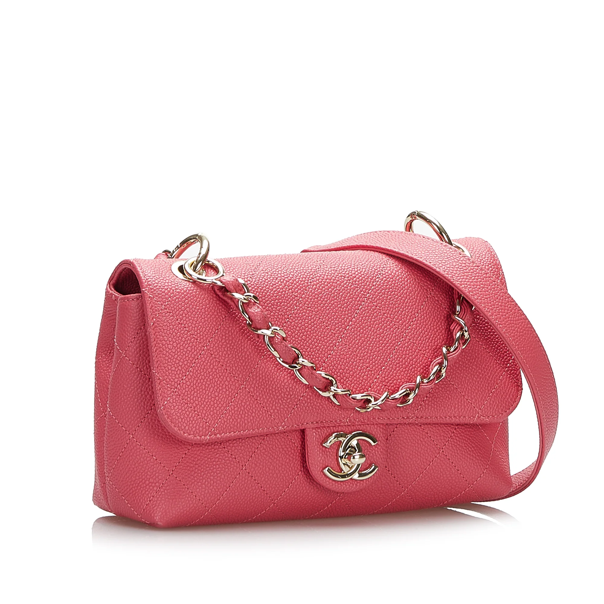 Chanel | Pre-Owned Caviar City Walk | Pink - Image 3