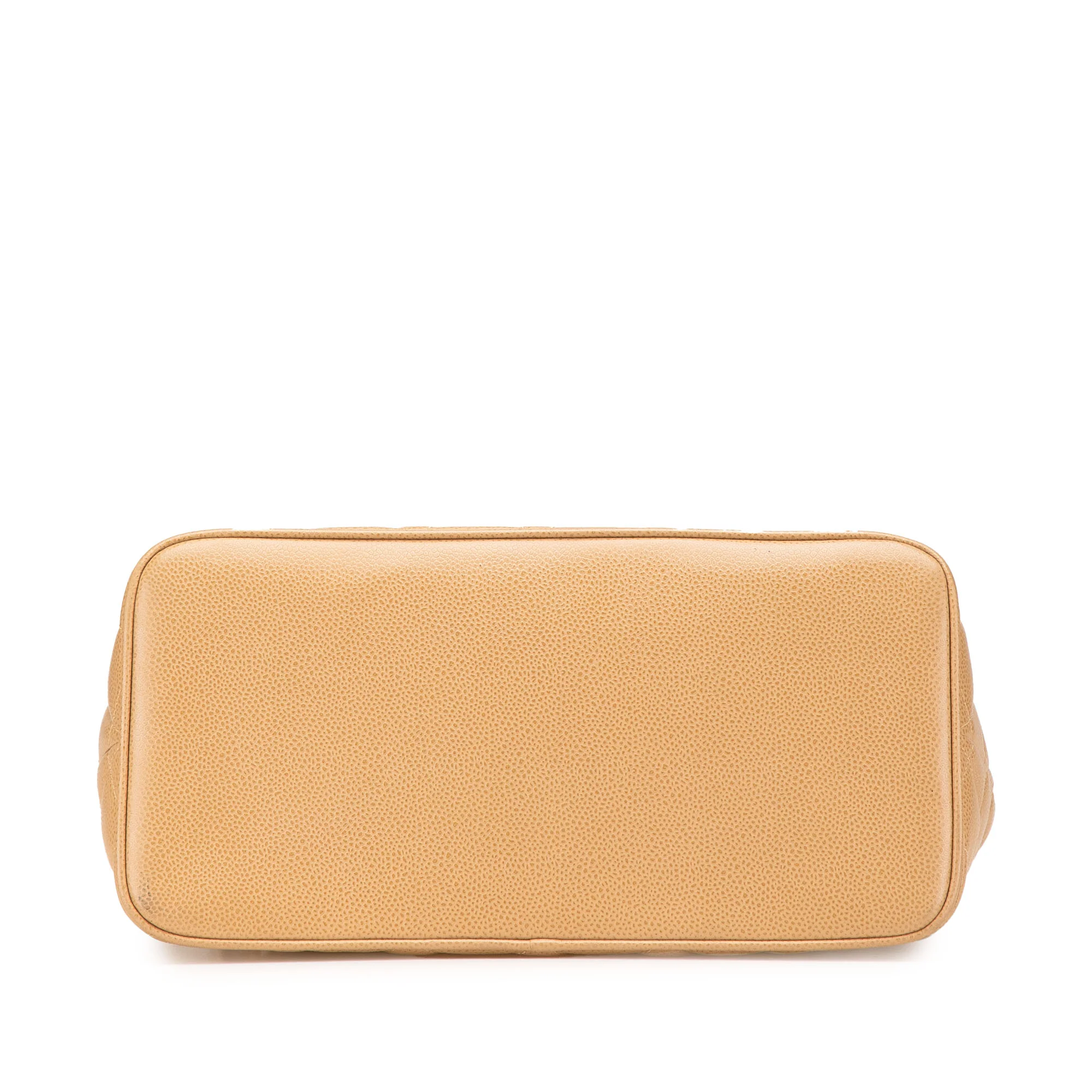 Chanel | Pre-Owned Caviar Medallion Tote | Beige - Image 7